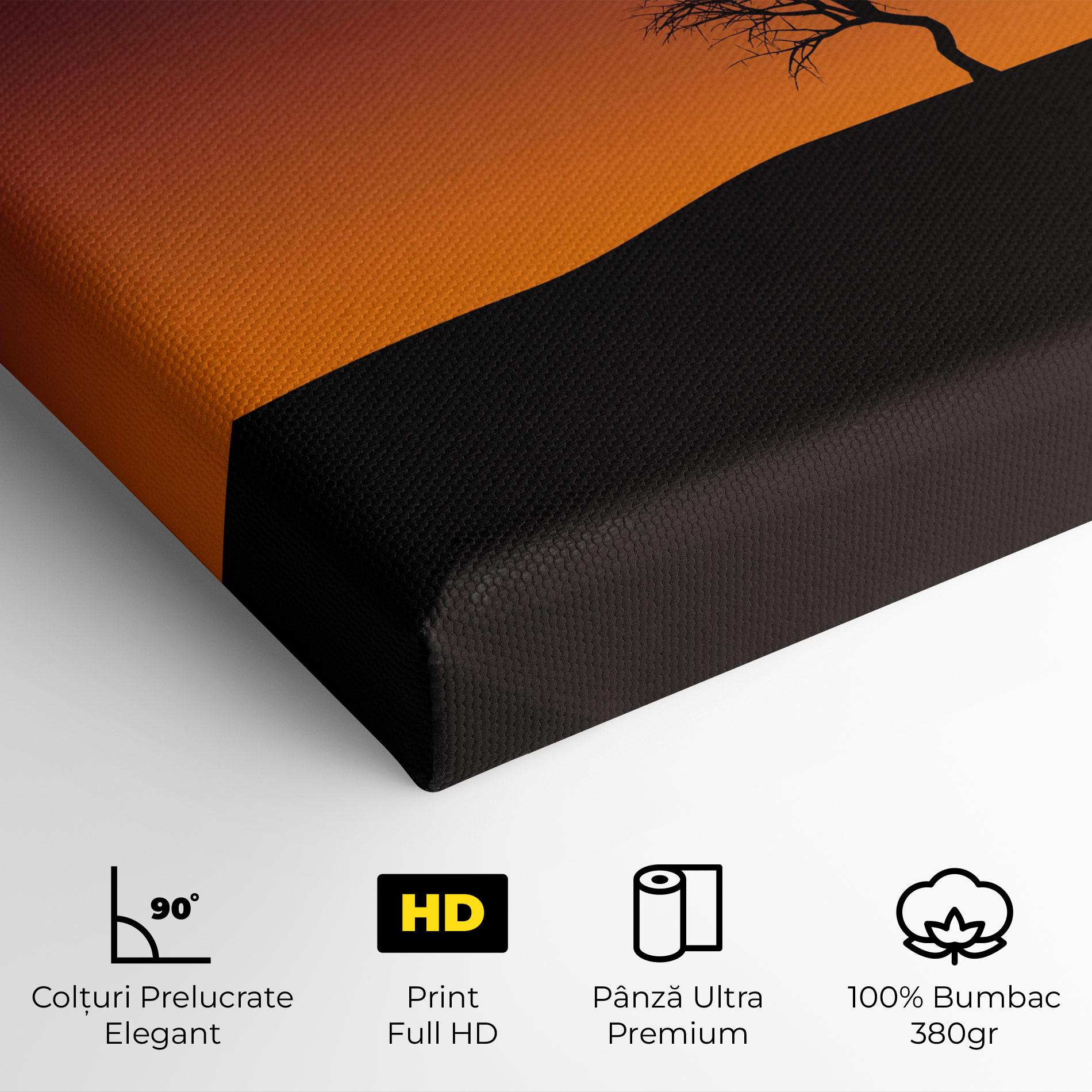 Tablou Canvas African Sunset mockup 4