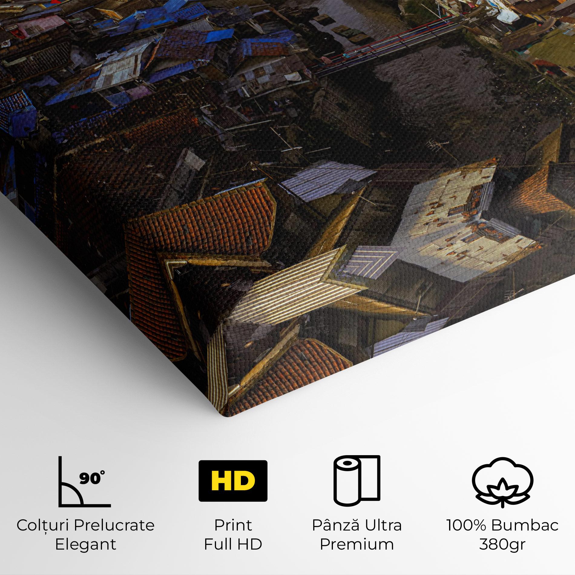 Tablou Canvas Bandung Golden Hour mockup 4