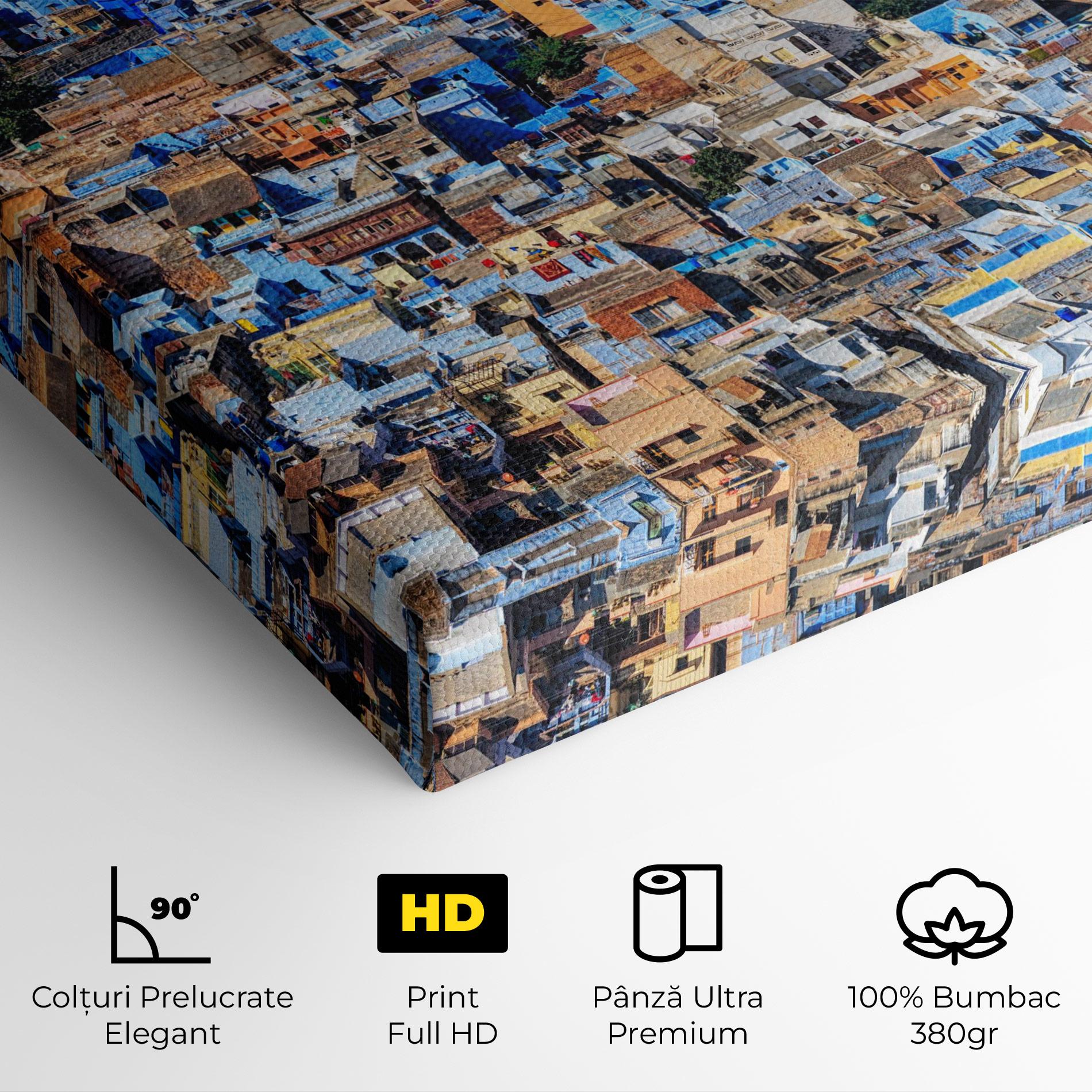 Tablou Canvas Brahmin Houses mockup 4