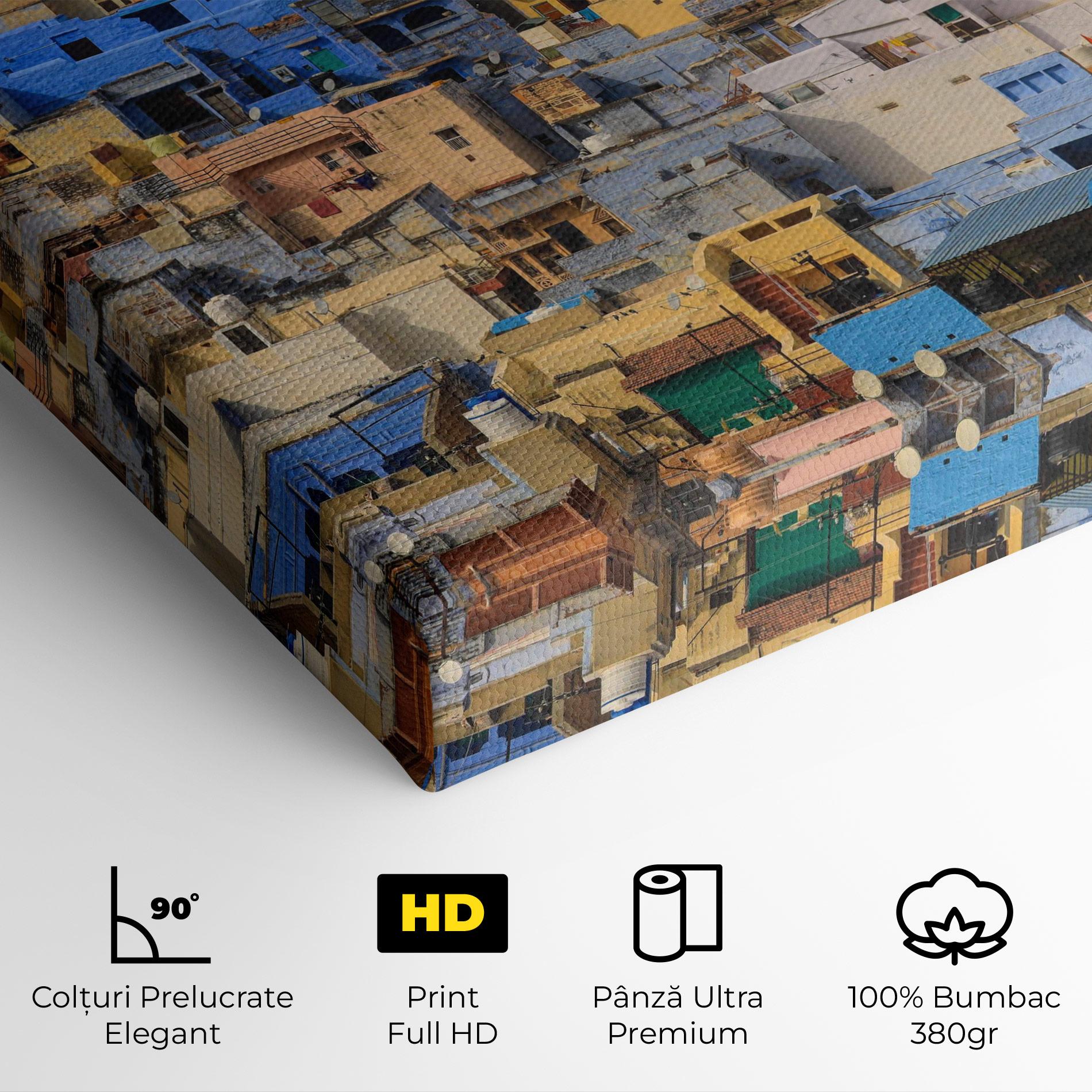 Tablou Canvas Rajasthan View India mockup 4