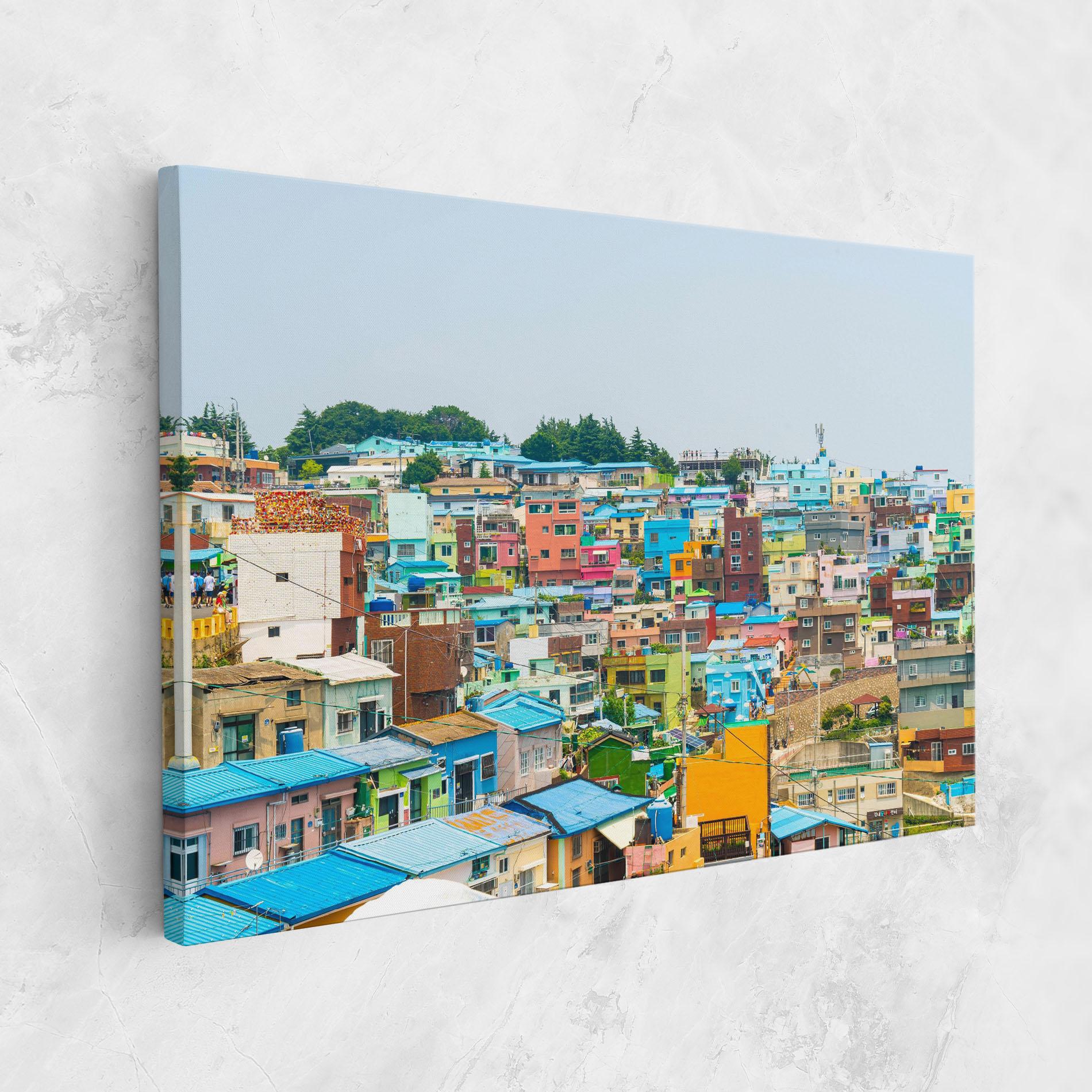 Tablou Canvas Gamcheon Culture mockup 1