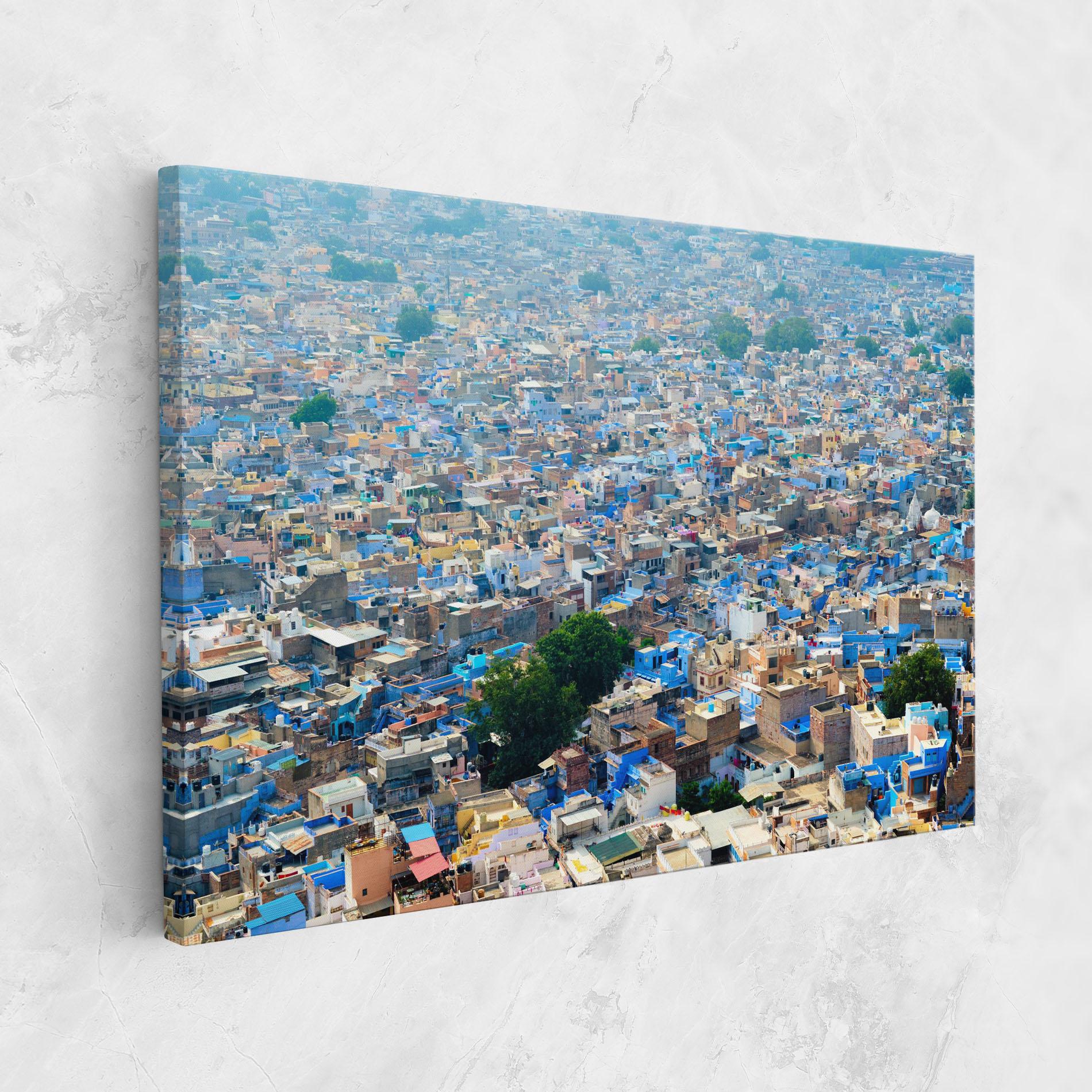 Tablou Canvas Rajasthan India Buildings mockup 1