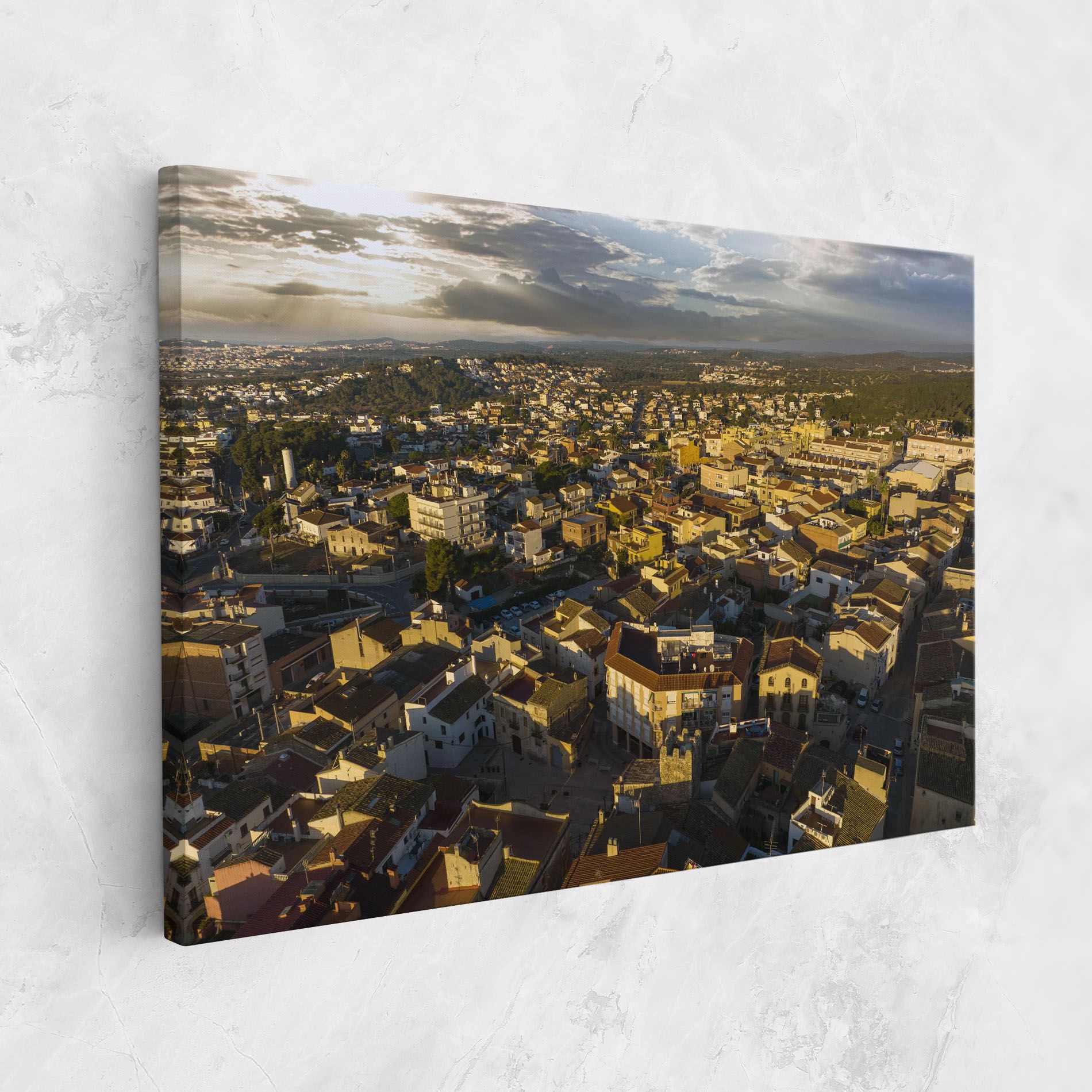 Streets Town Sunrise mockup 1