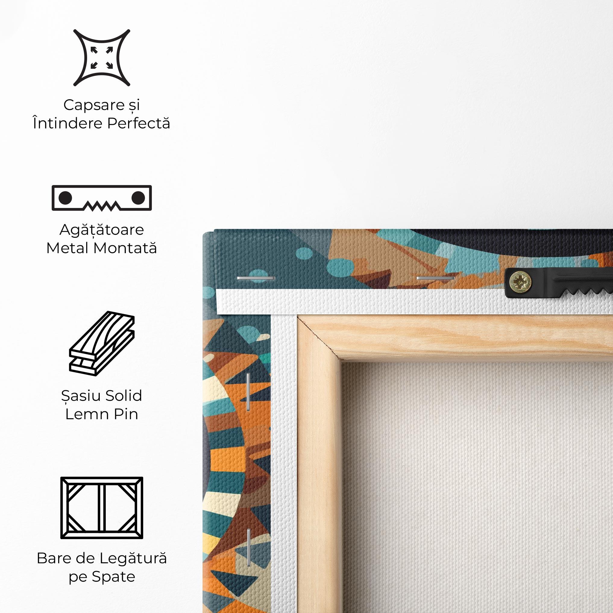 Tablou Canvas African Colorful Child mockup 5