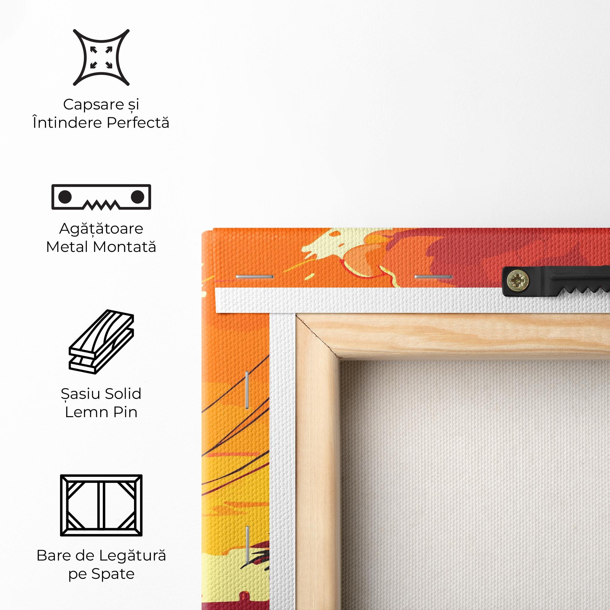 Tablou Canvas African Smoke mockup 5