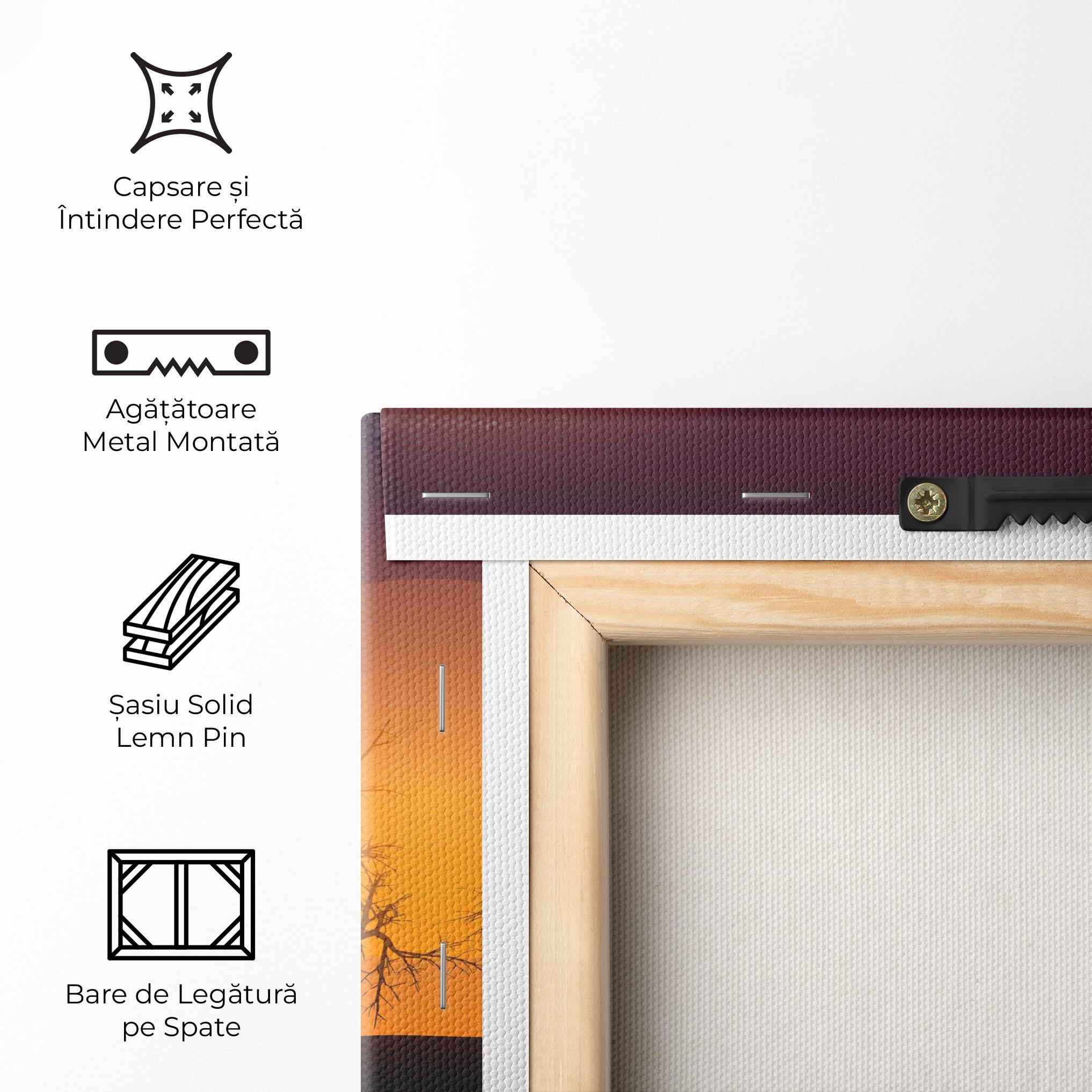 Tablou Canvas African Sunset mockup 5