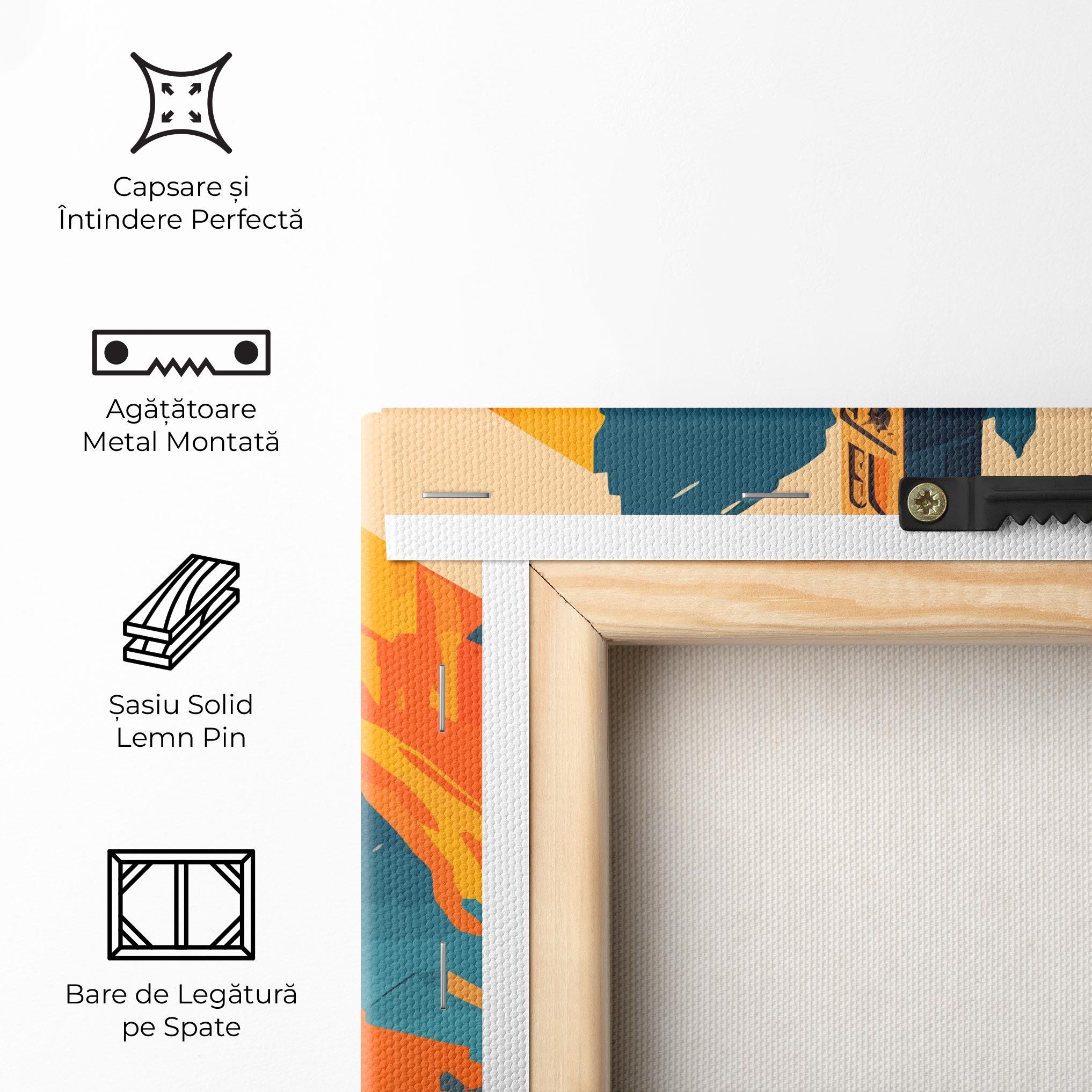 Tablou Canvas African Tower mockup 5