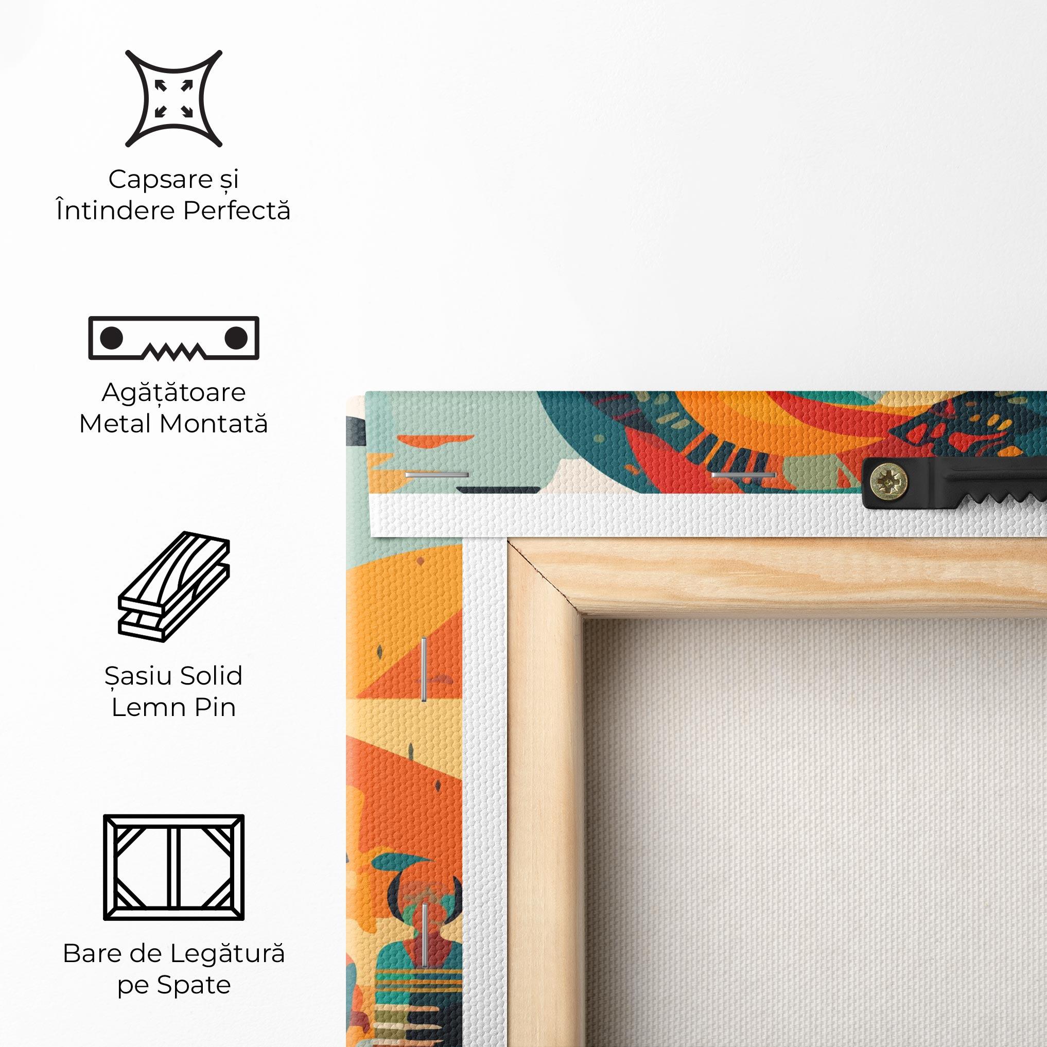 Tablou Canvas Child Africa Art mockup 5