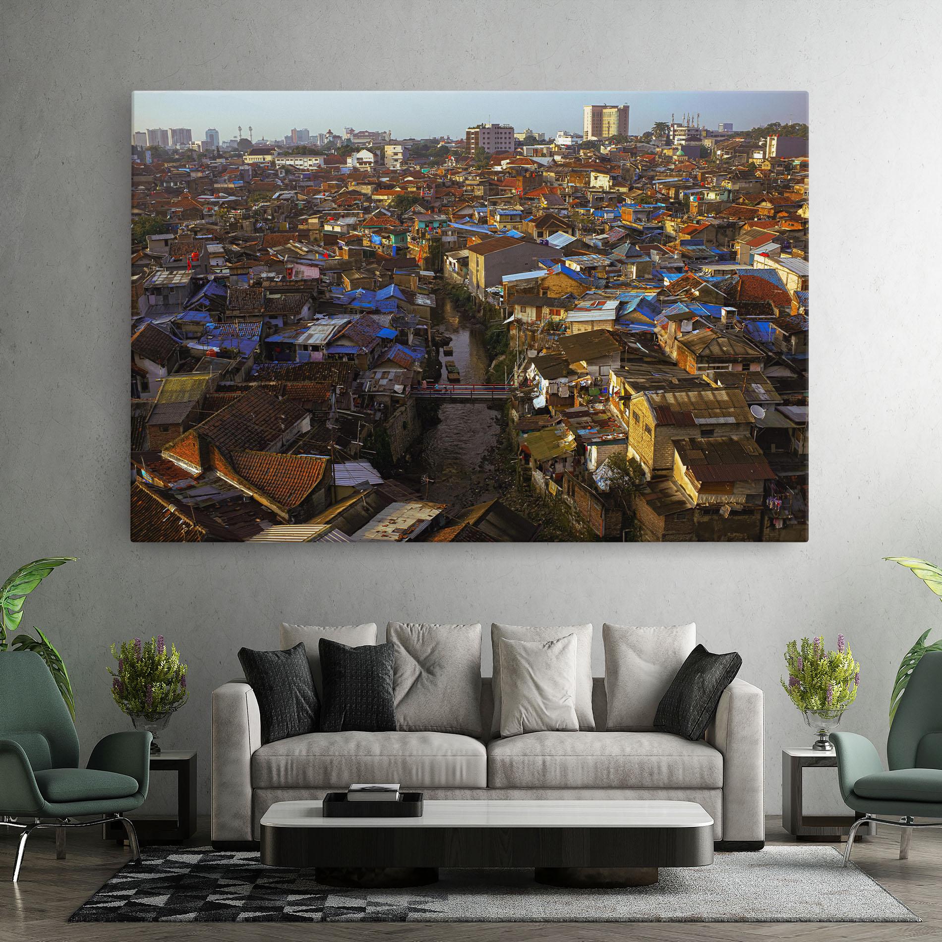 Tablou Canvas Bandung Golden Hour mockup 7