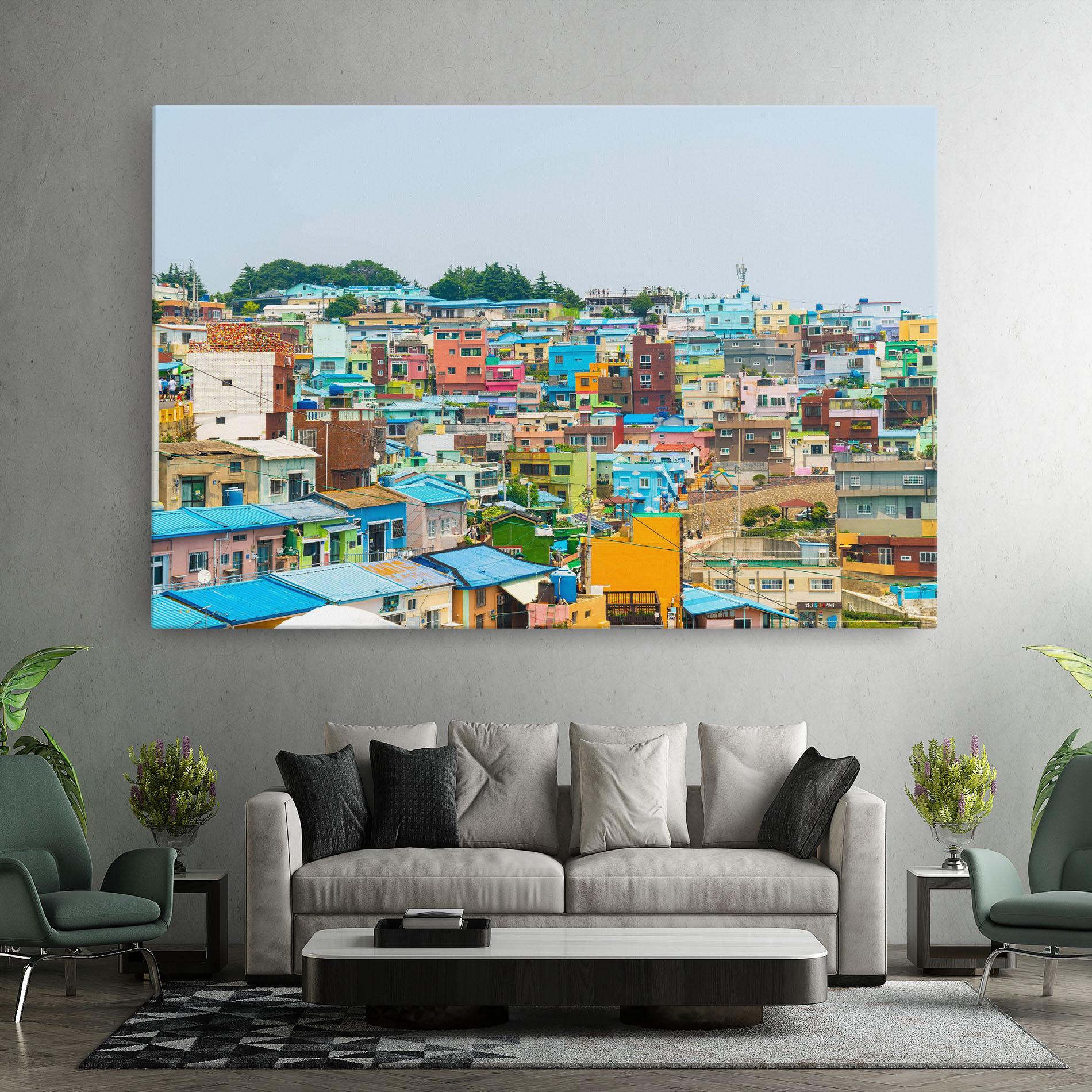 Tablou Canvas Gamcheon Culture mockup 7