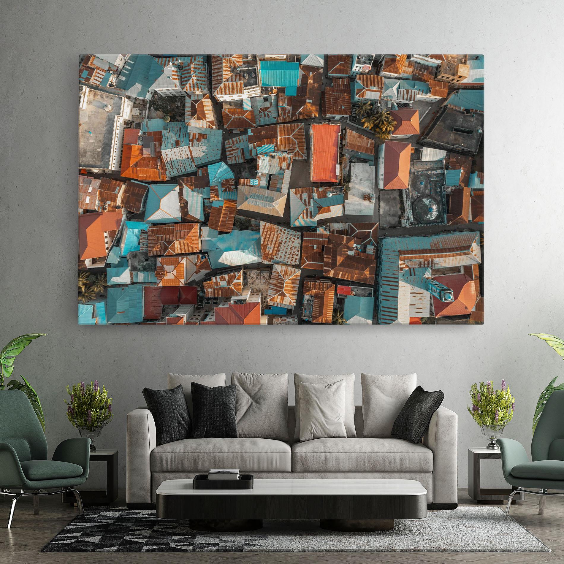 Tablou Canvas Island Tanzania mockup 7