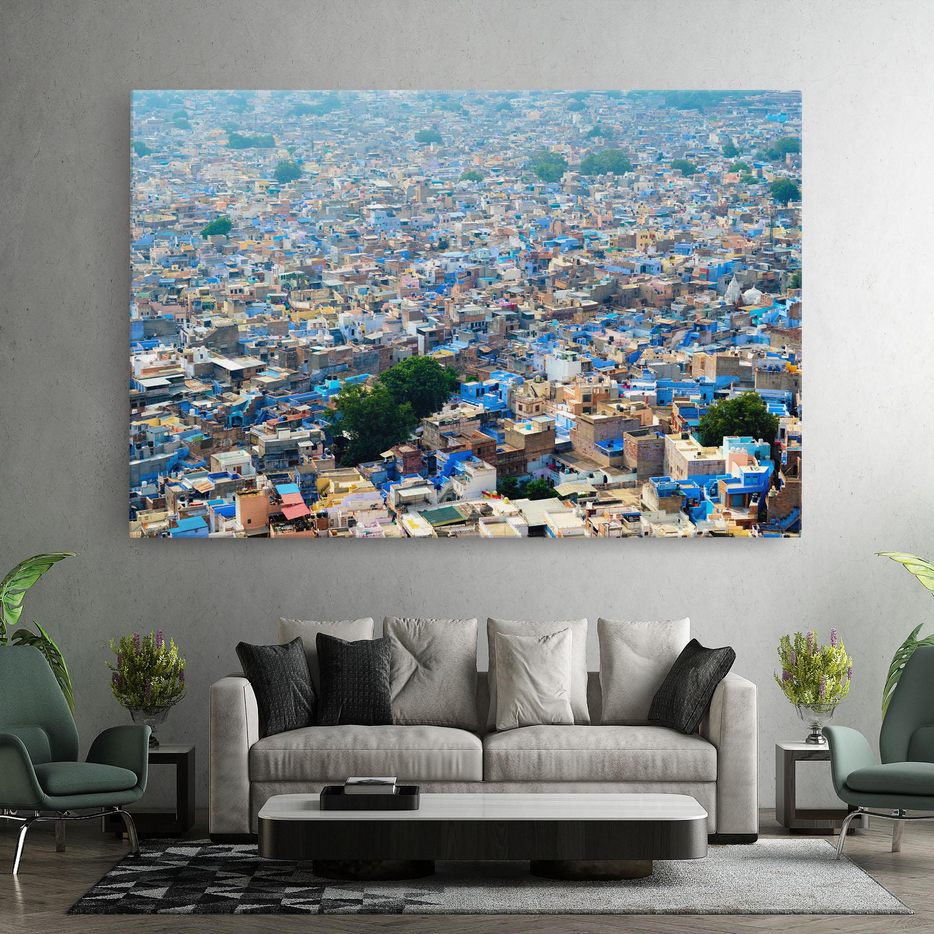 Tablou Canvas Rajasthan India Buildings mockup 7