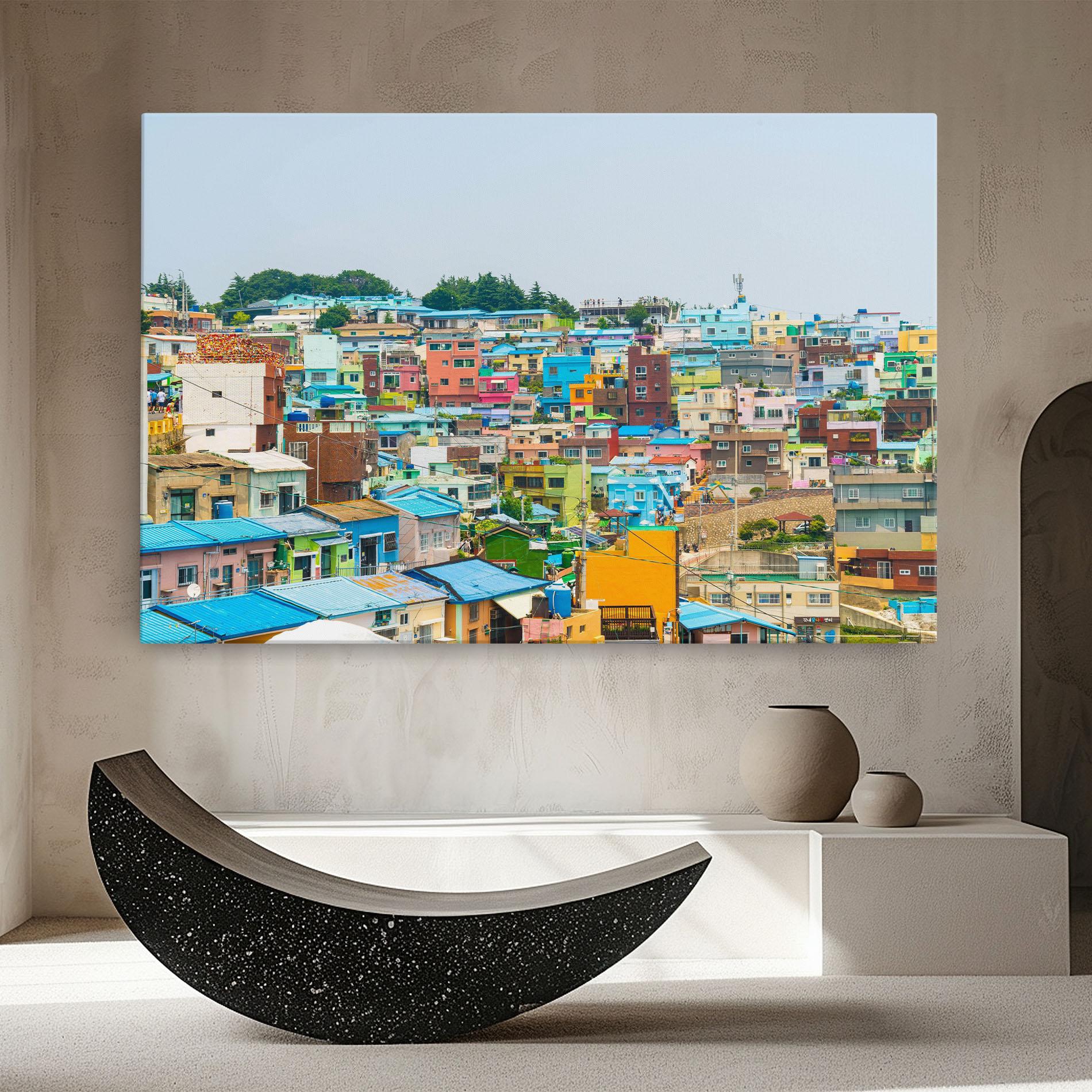 Tablou Canvas Gamcheon Culture mockup 8