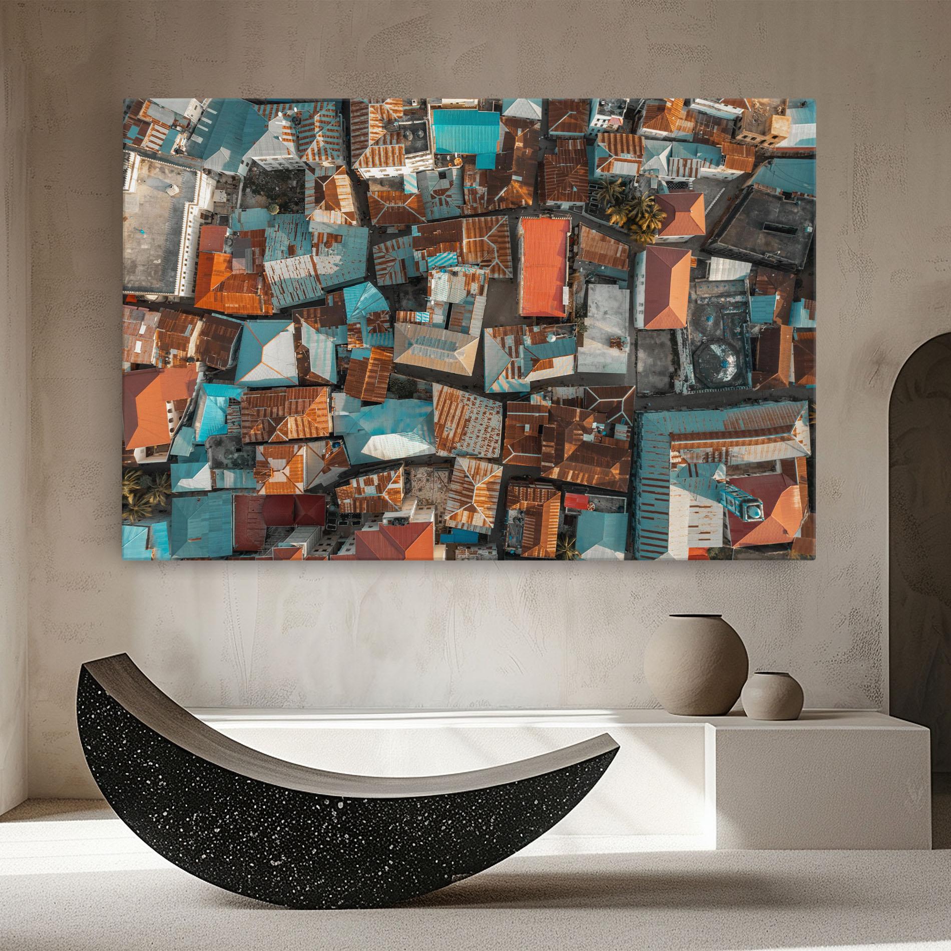 Tablou Canvas Island Tanzania mockup 8