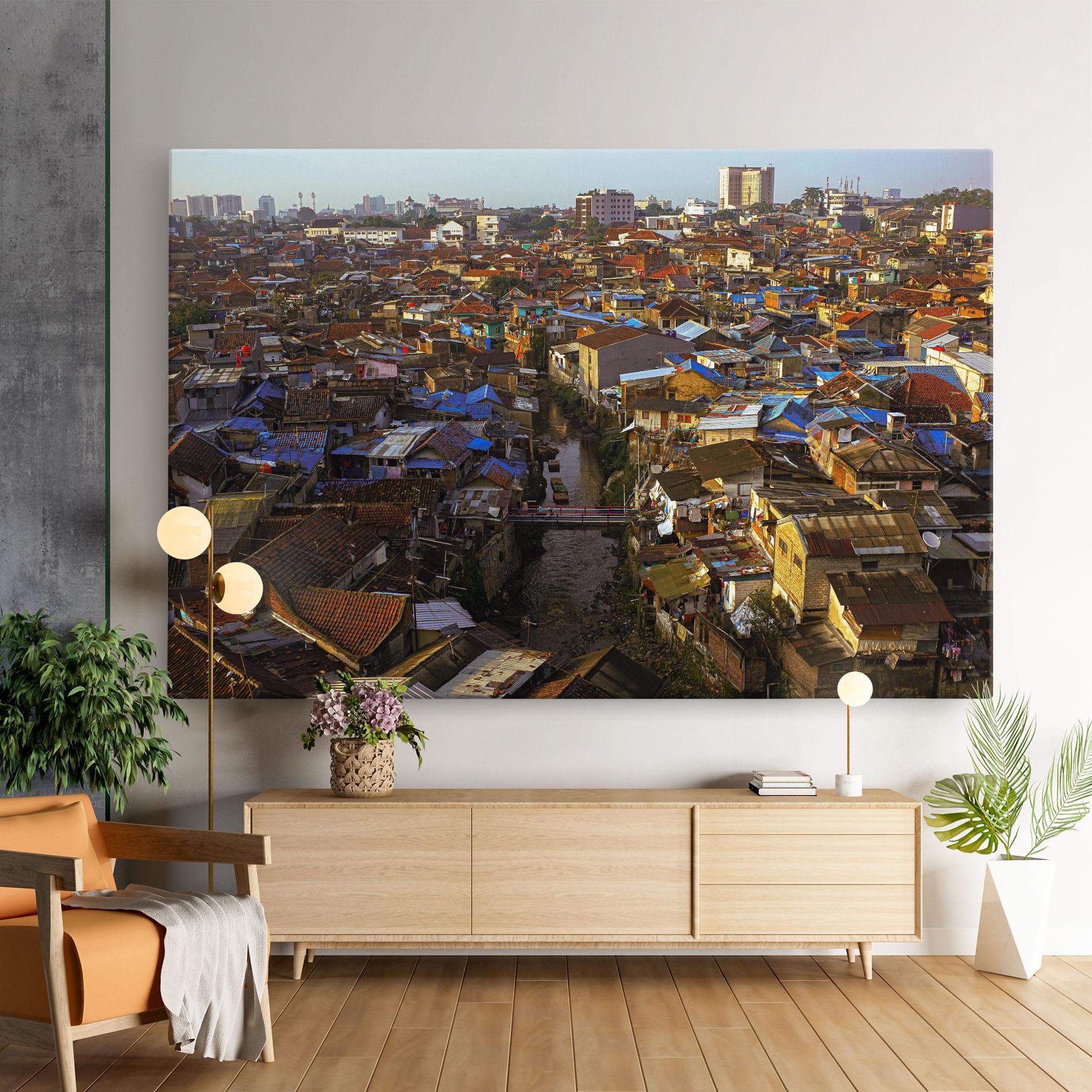 Tablou Canvas Bandung Golden Hour mockup 9