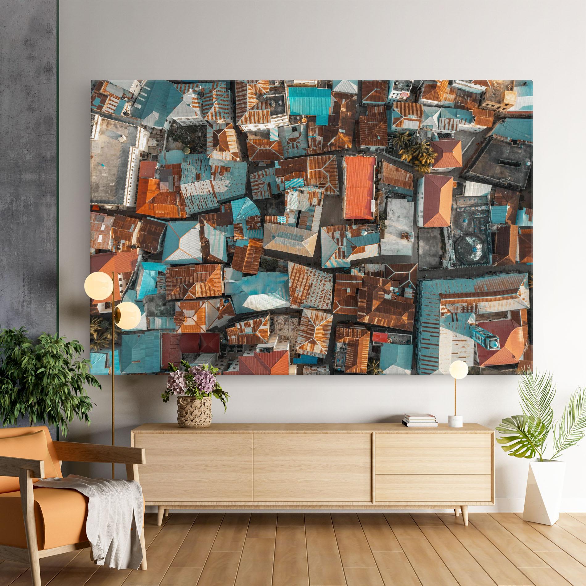 Tablou Canvas Island Tanzania mockup 9