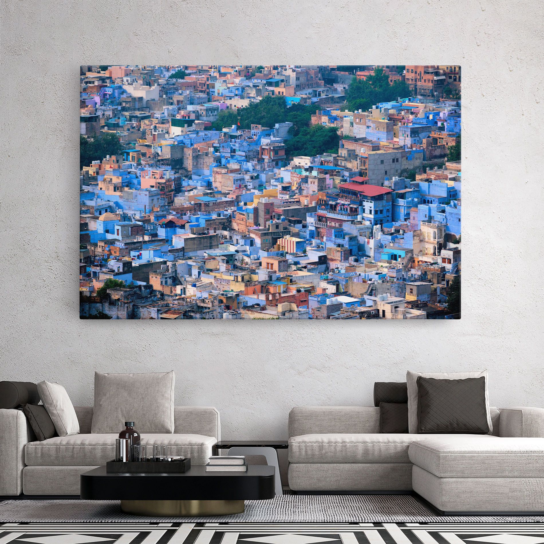 Blue City India mockup 2