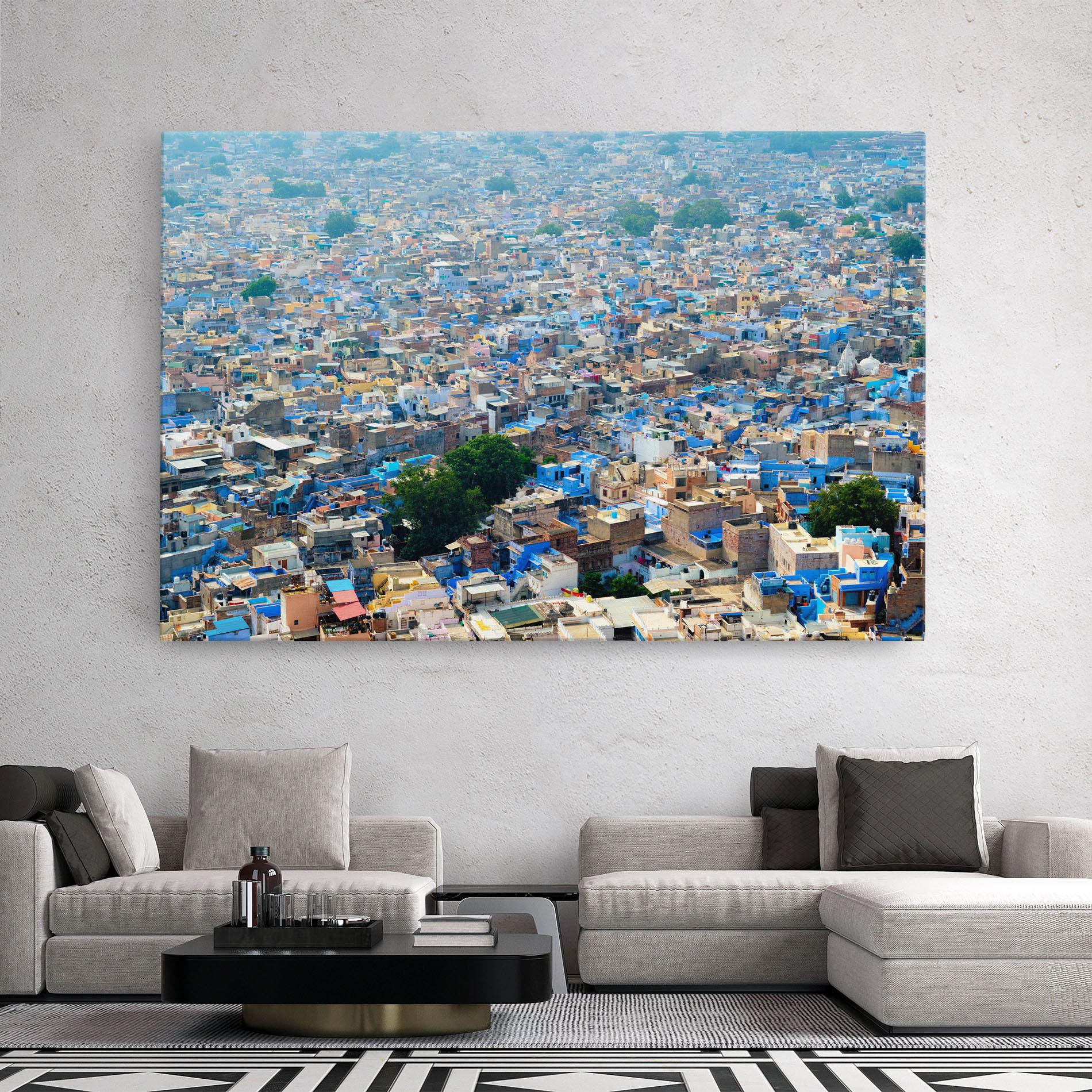 Tablou Canvas Rajasthan India Buildings mockup 2