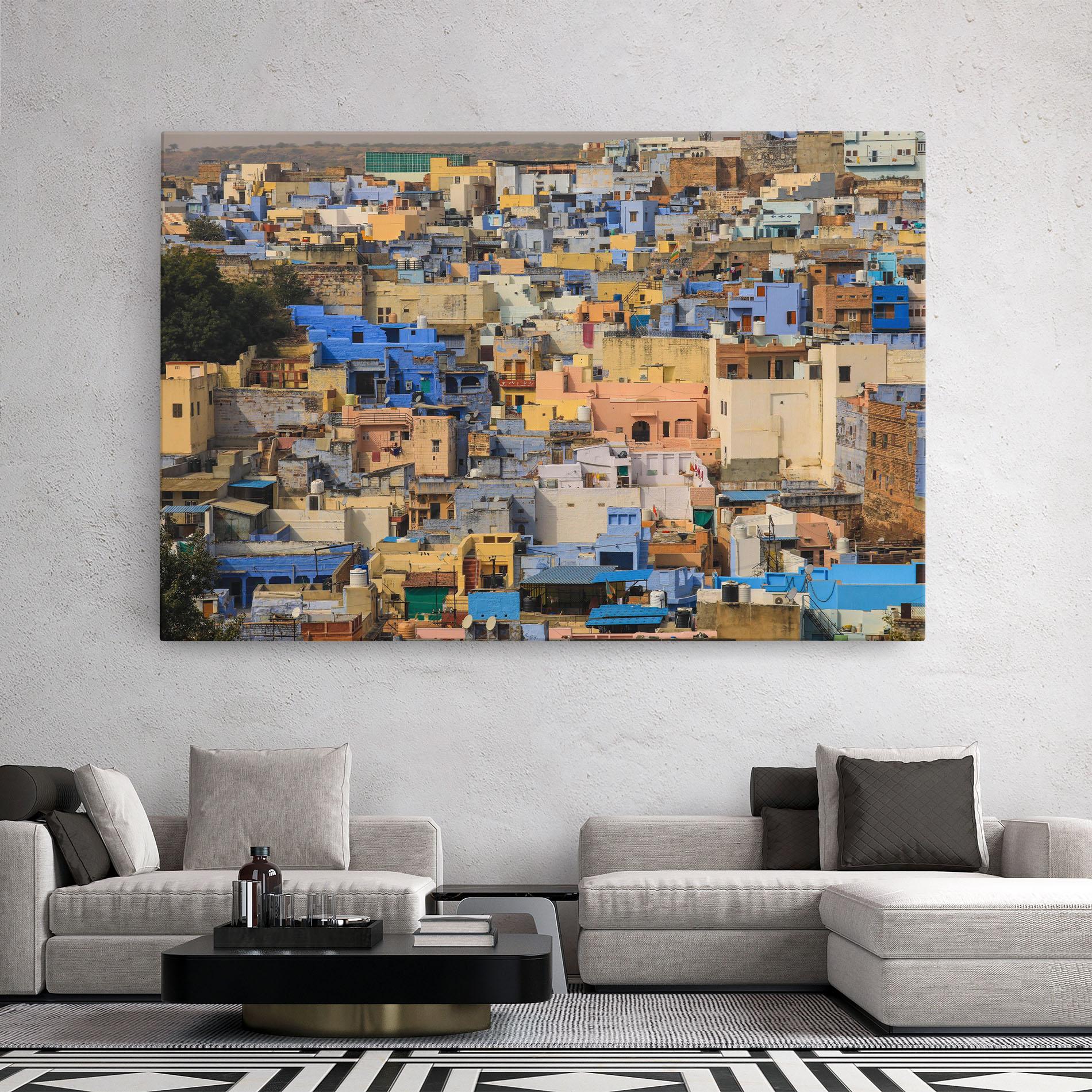 Tablou Canvas Rajasthan View India mockup 2