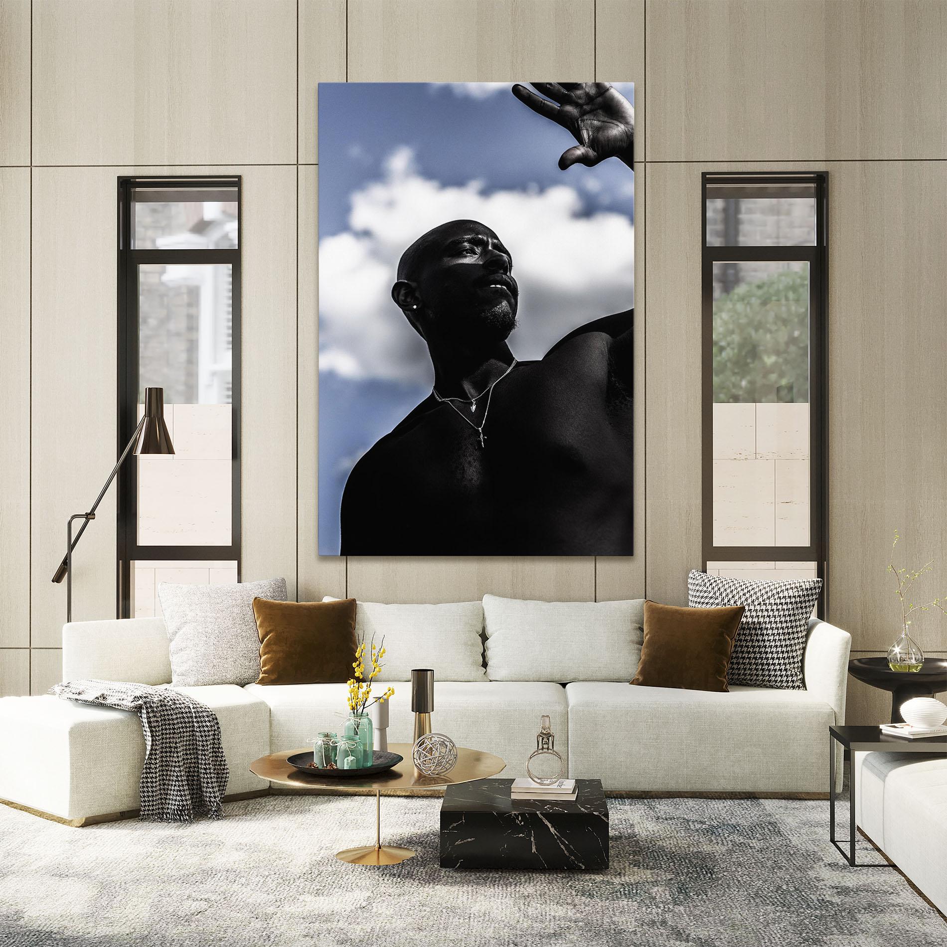 Tablou Canvas African Blue Sky mockup 2