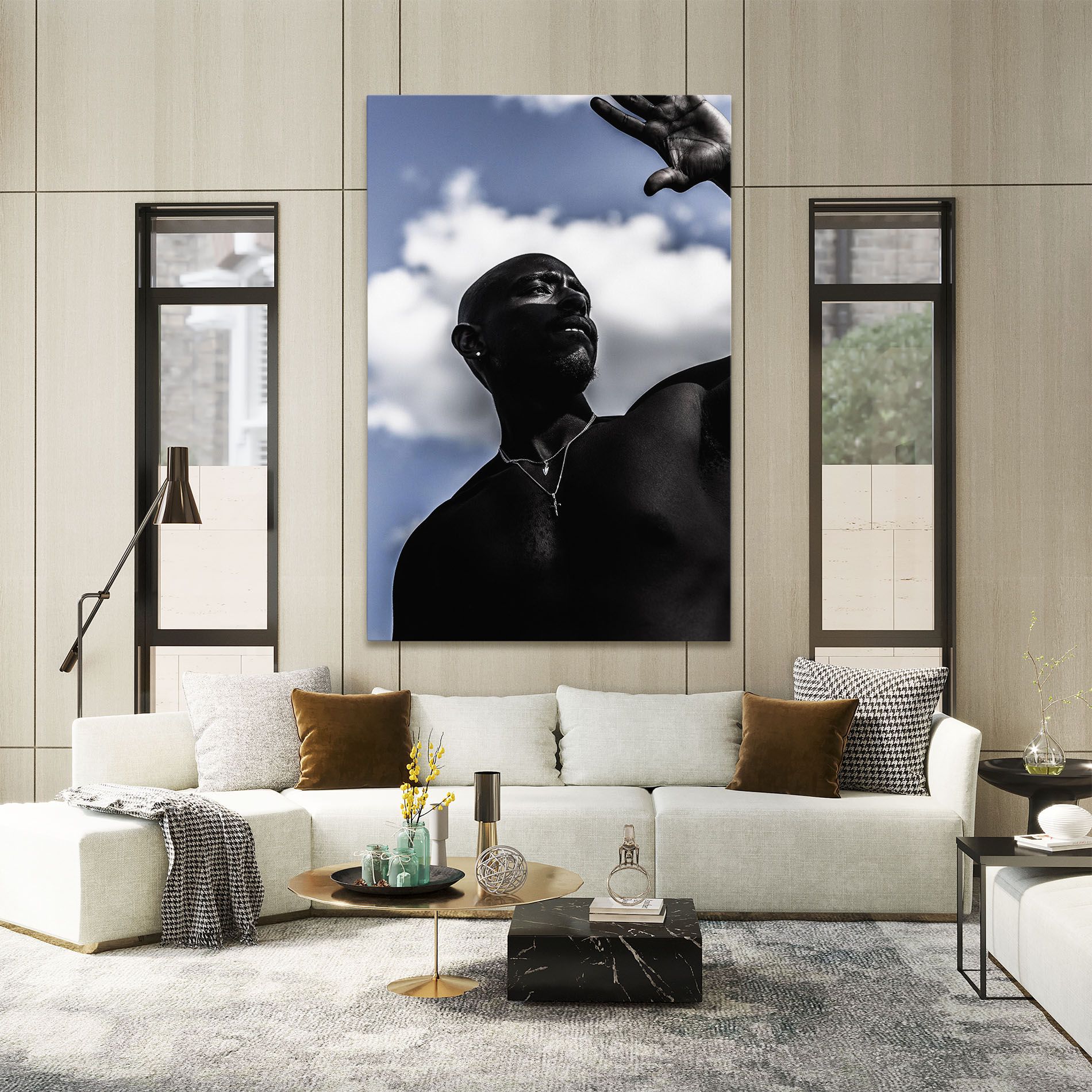 African Blue Sky mockup 2