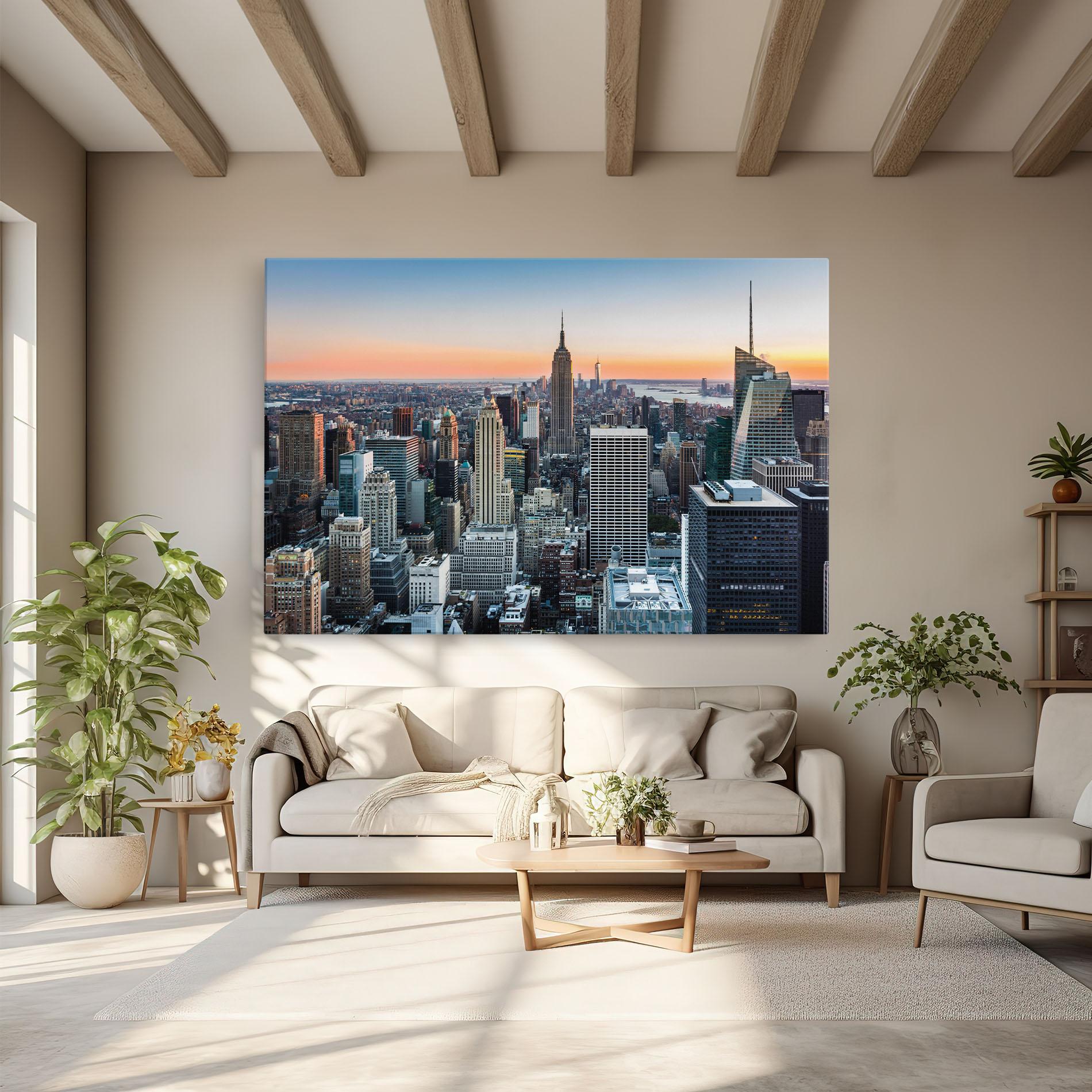 Tablou Canvas New York Skyline mockup 6