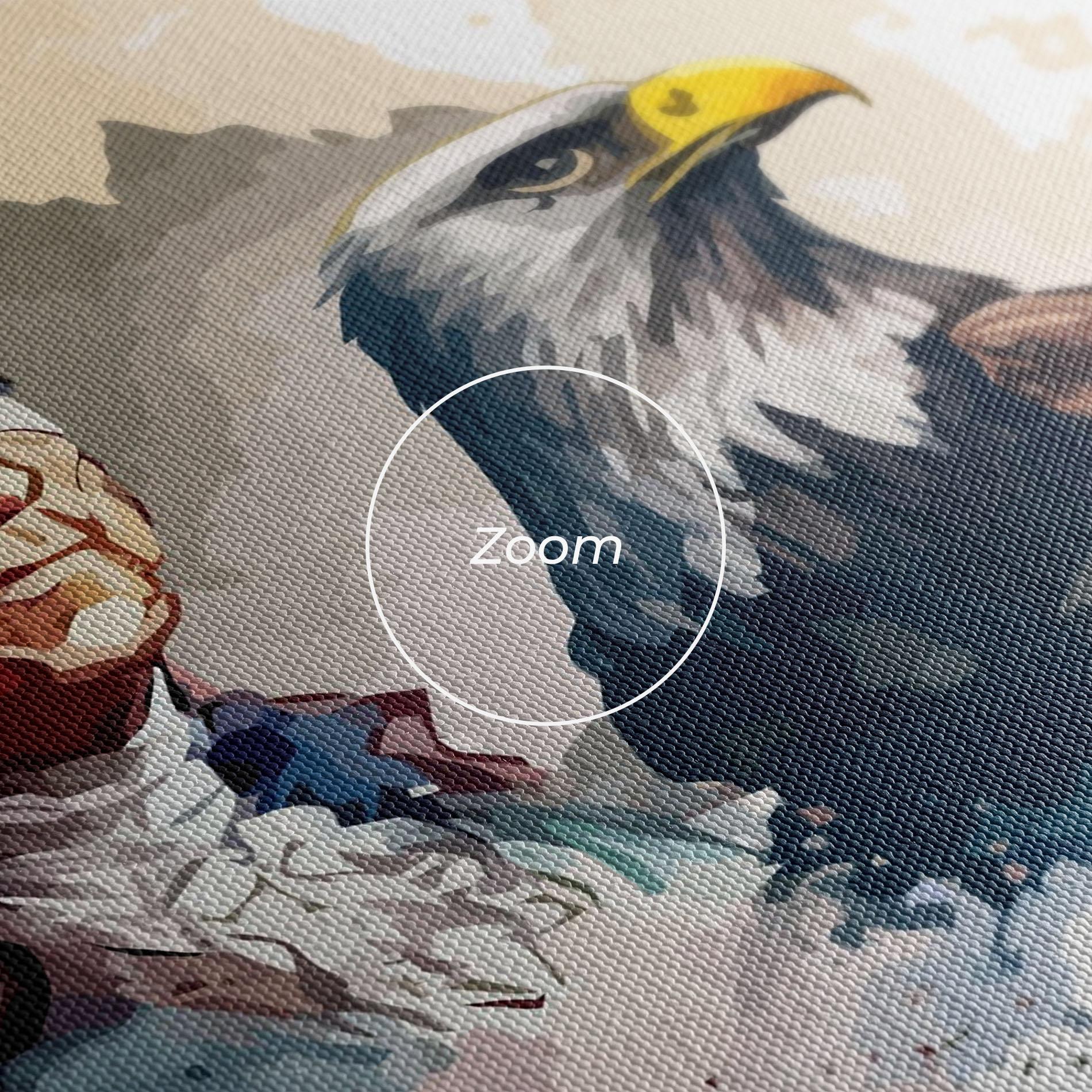 Tablou Canvas American Flag Art mockup 3