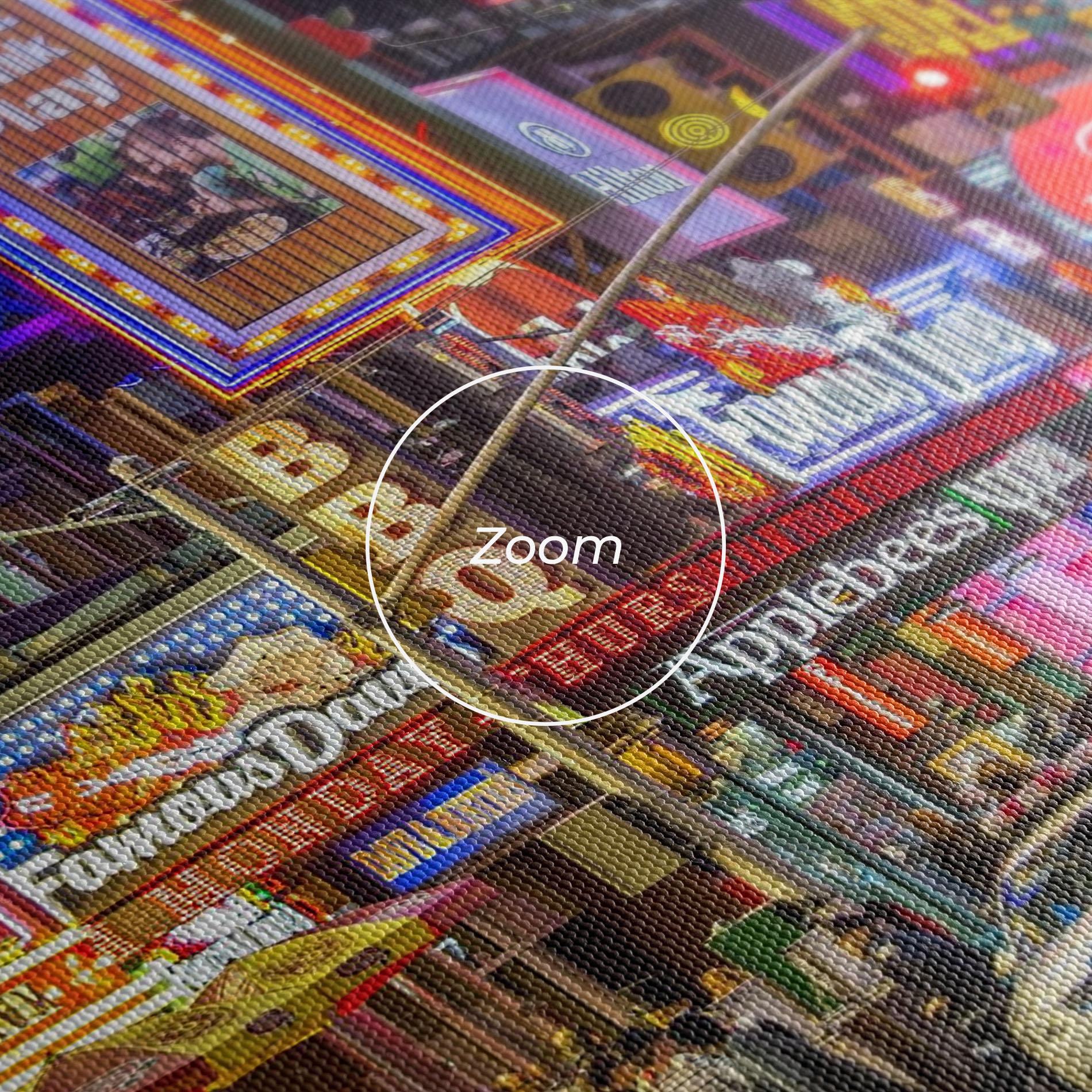 Tablou Canvas New York Lights mockup 3