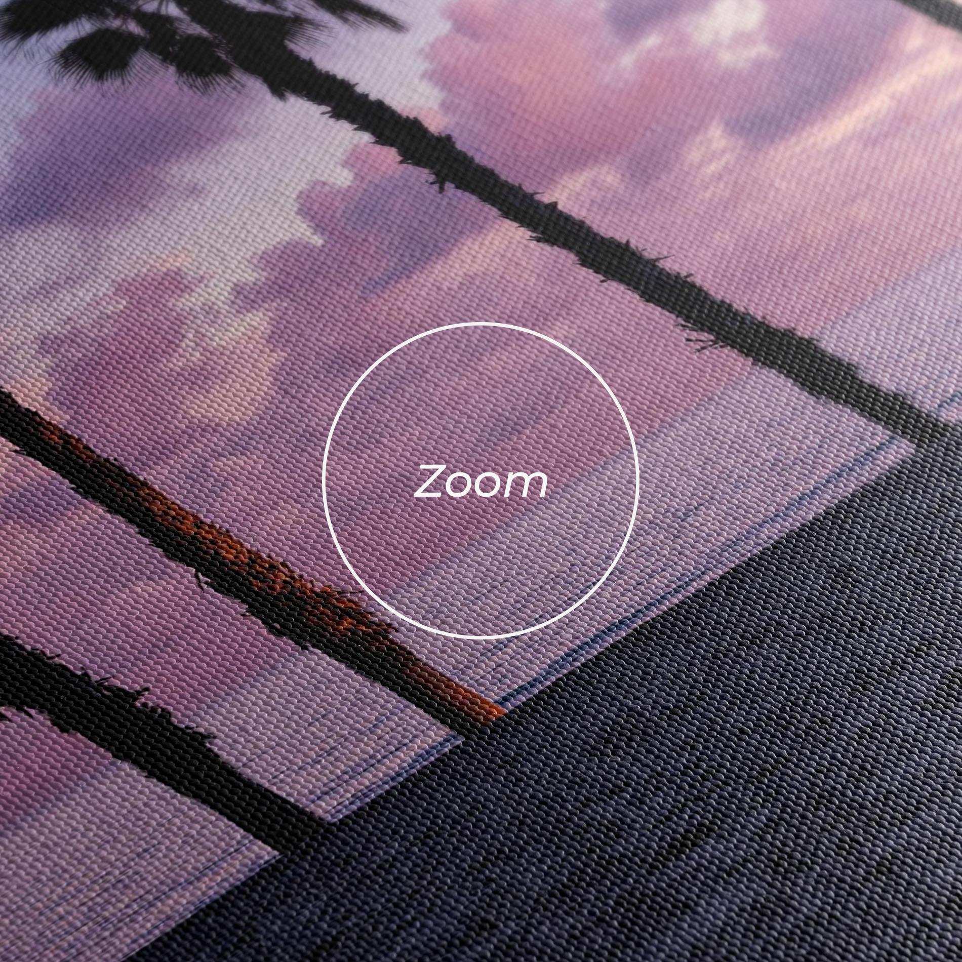 Tablou Canvas Palm Trees Beach mockup 3