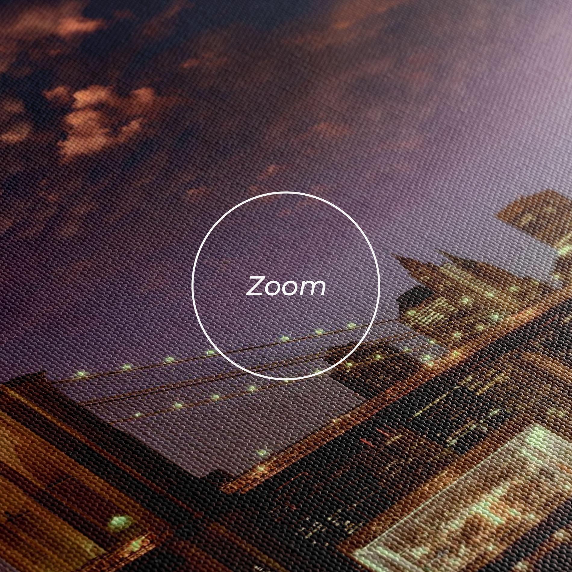 Tablou Canvas Sunset New York mockup 3