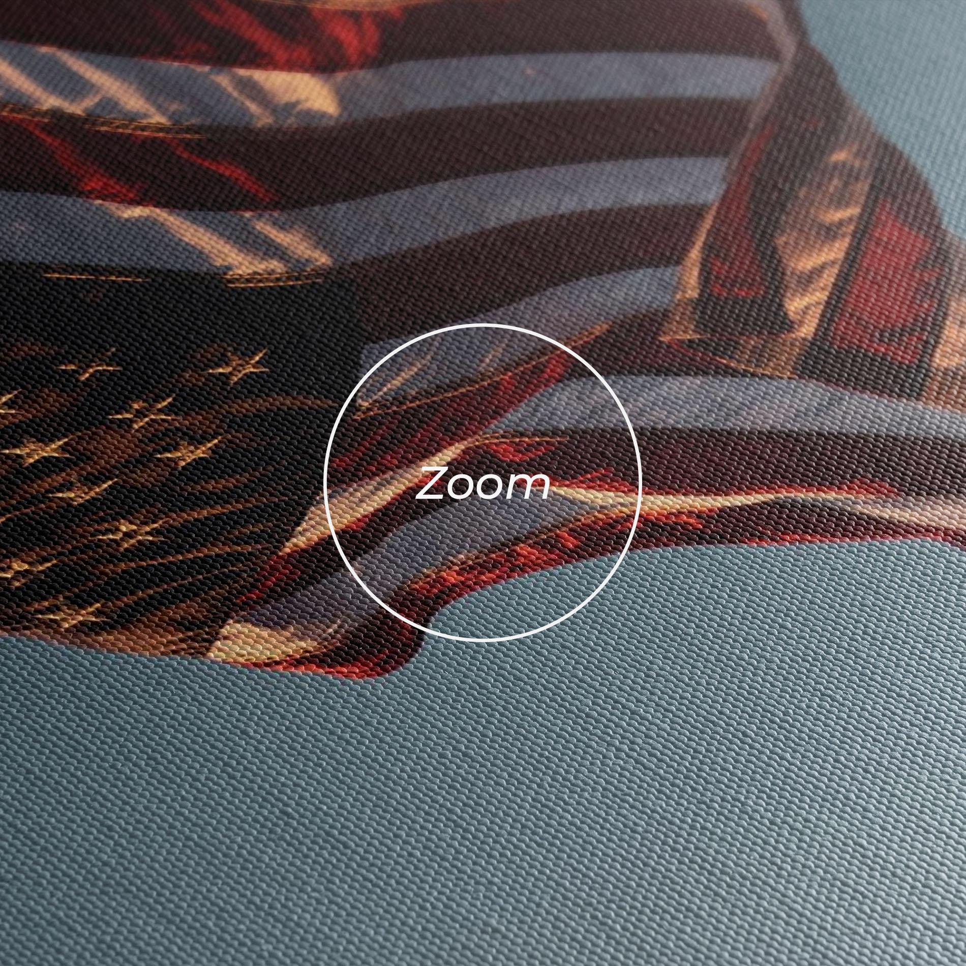 Tablou Canvas Usa Flag mockup 3