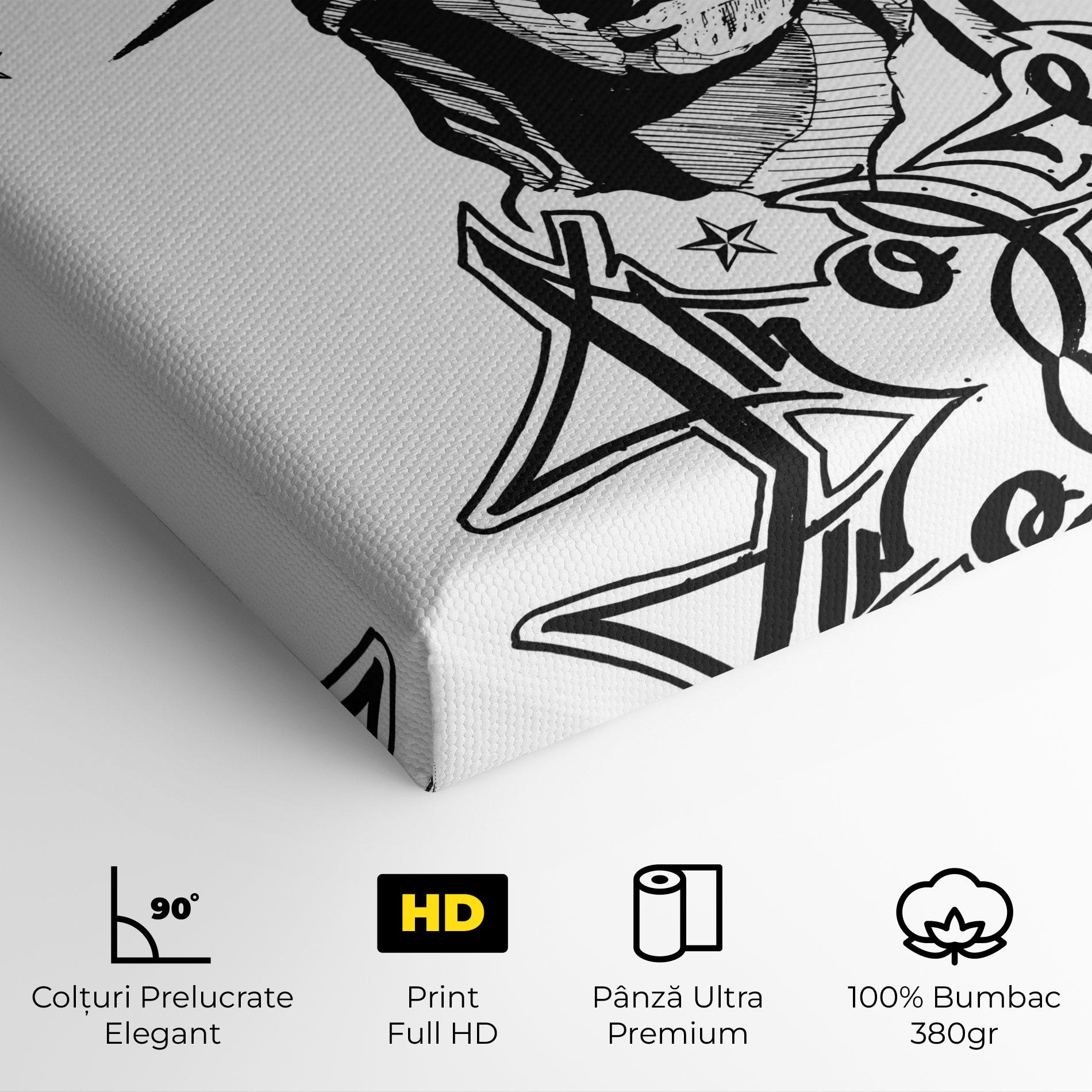 Tablou Canvas Head Of Liberty Statue mockup 4