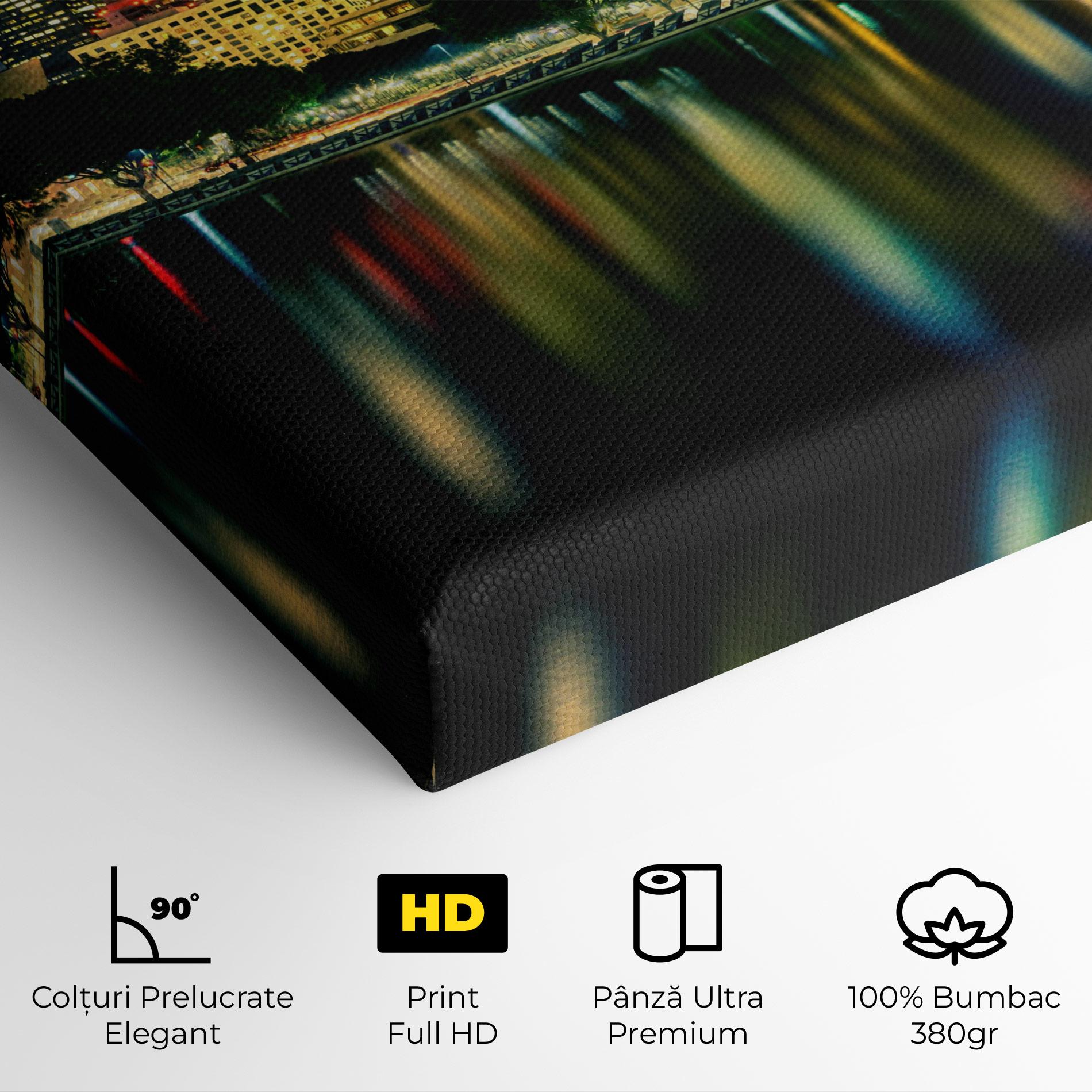 Tablou Canvas Los Angeles Night mockup 4