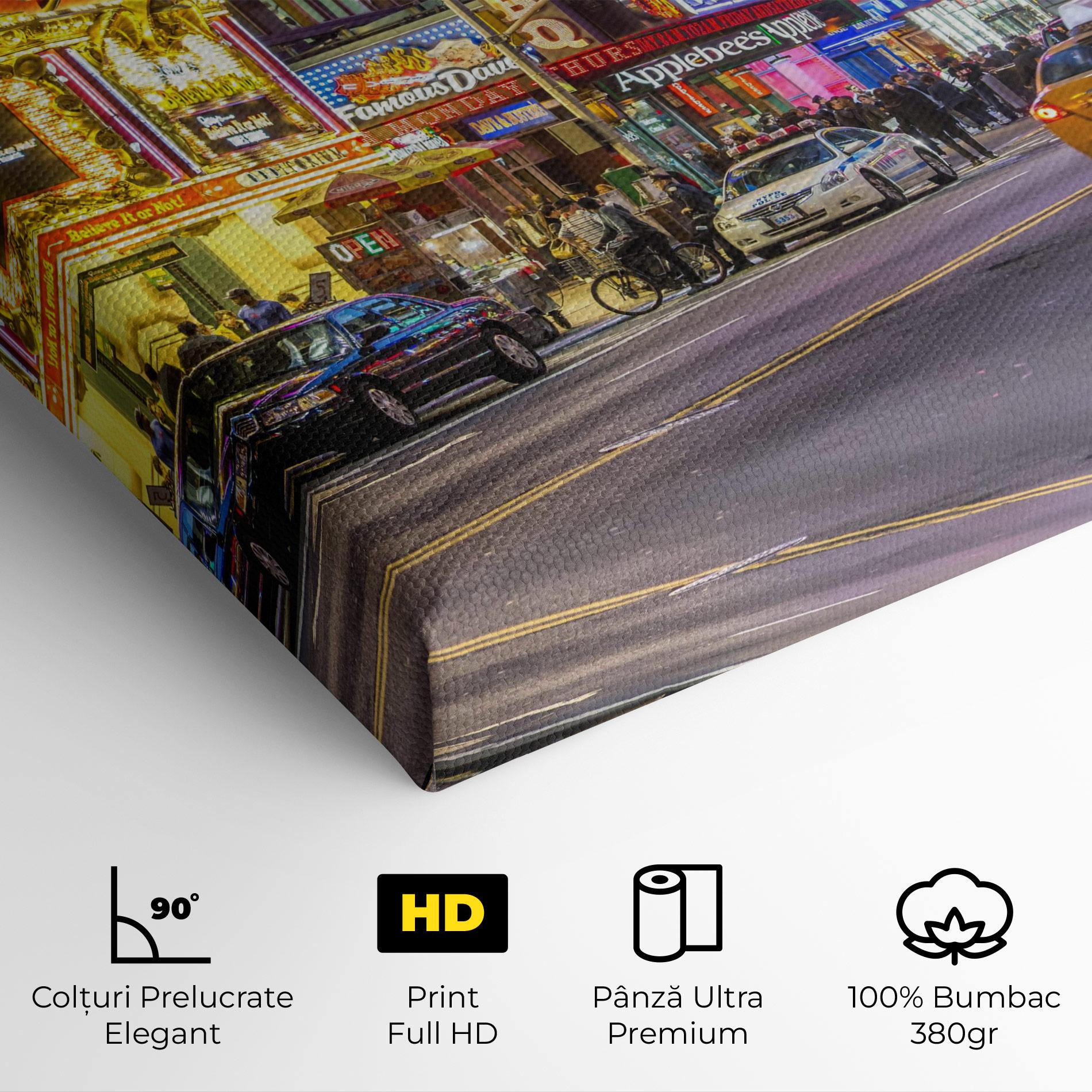 Tablou Canvas New York Lights mockup 4