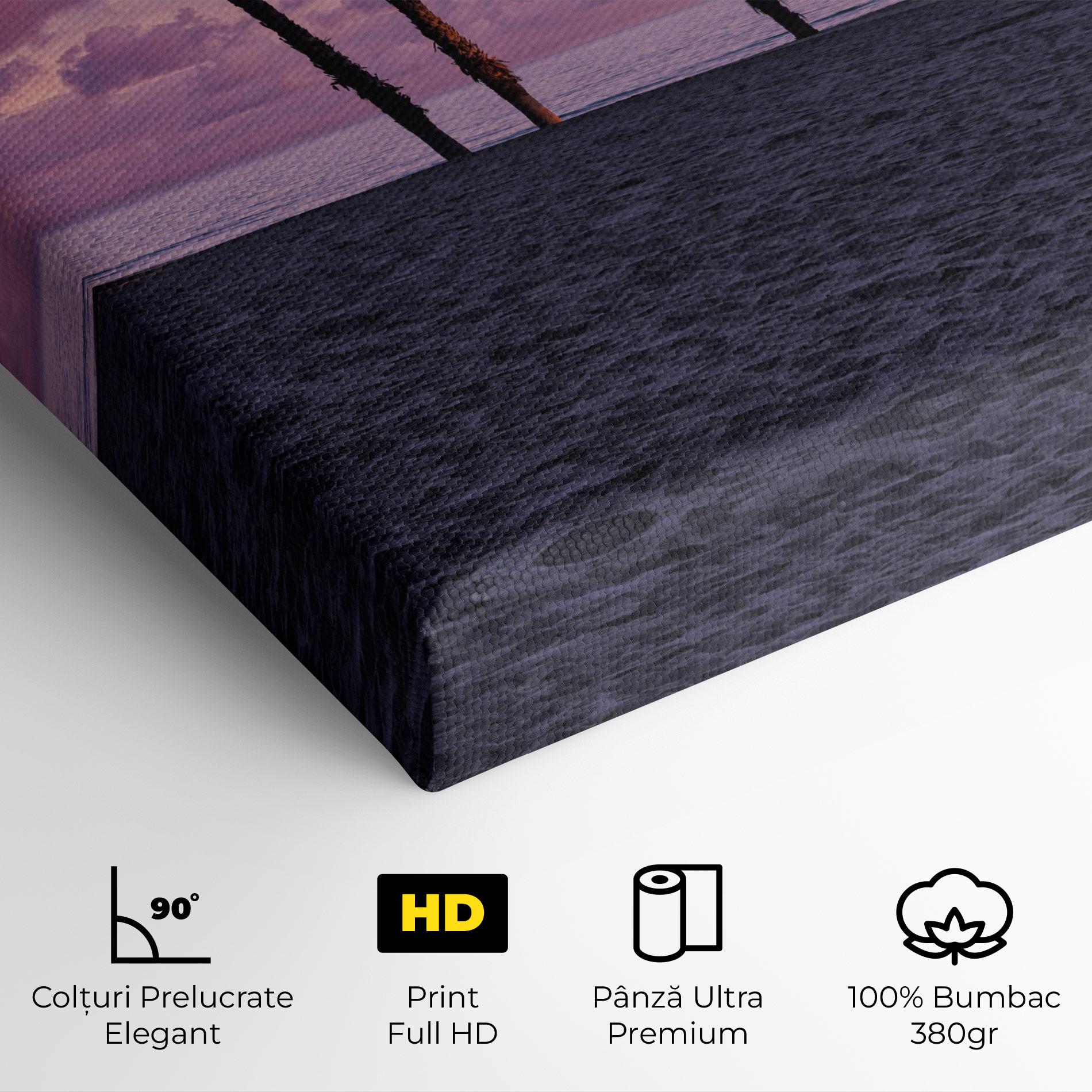 Tablou Canvas Palm Trees Beach mockup 4