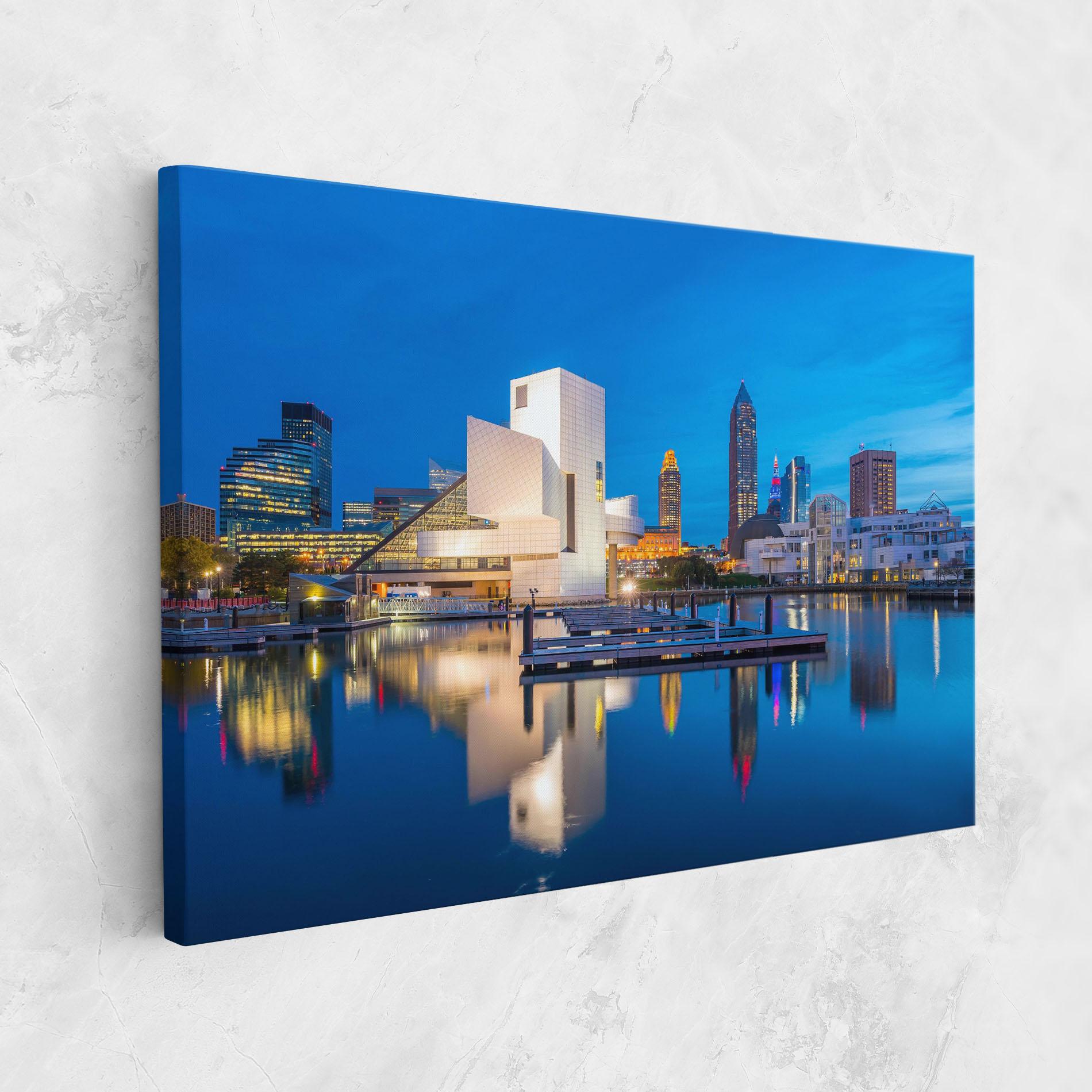 Tablou Canvas Lakefront Ohio Usa mockup 1