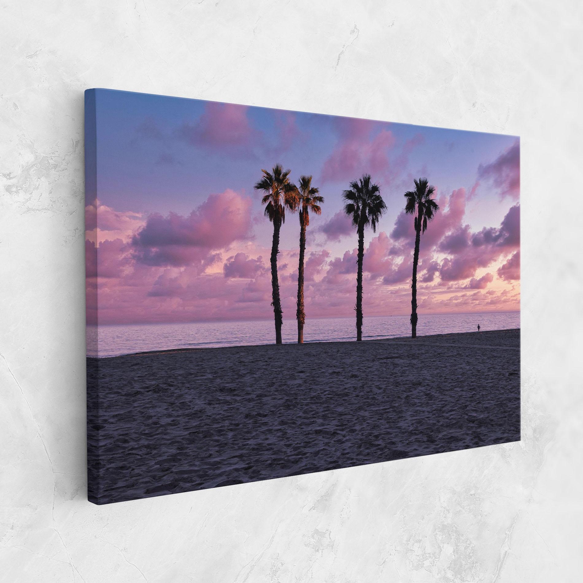 Tablou Canvas Palm Trees Beach mockup 1
