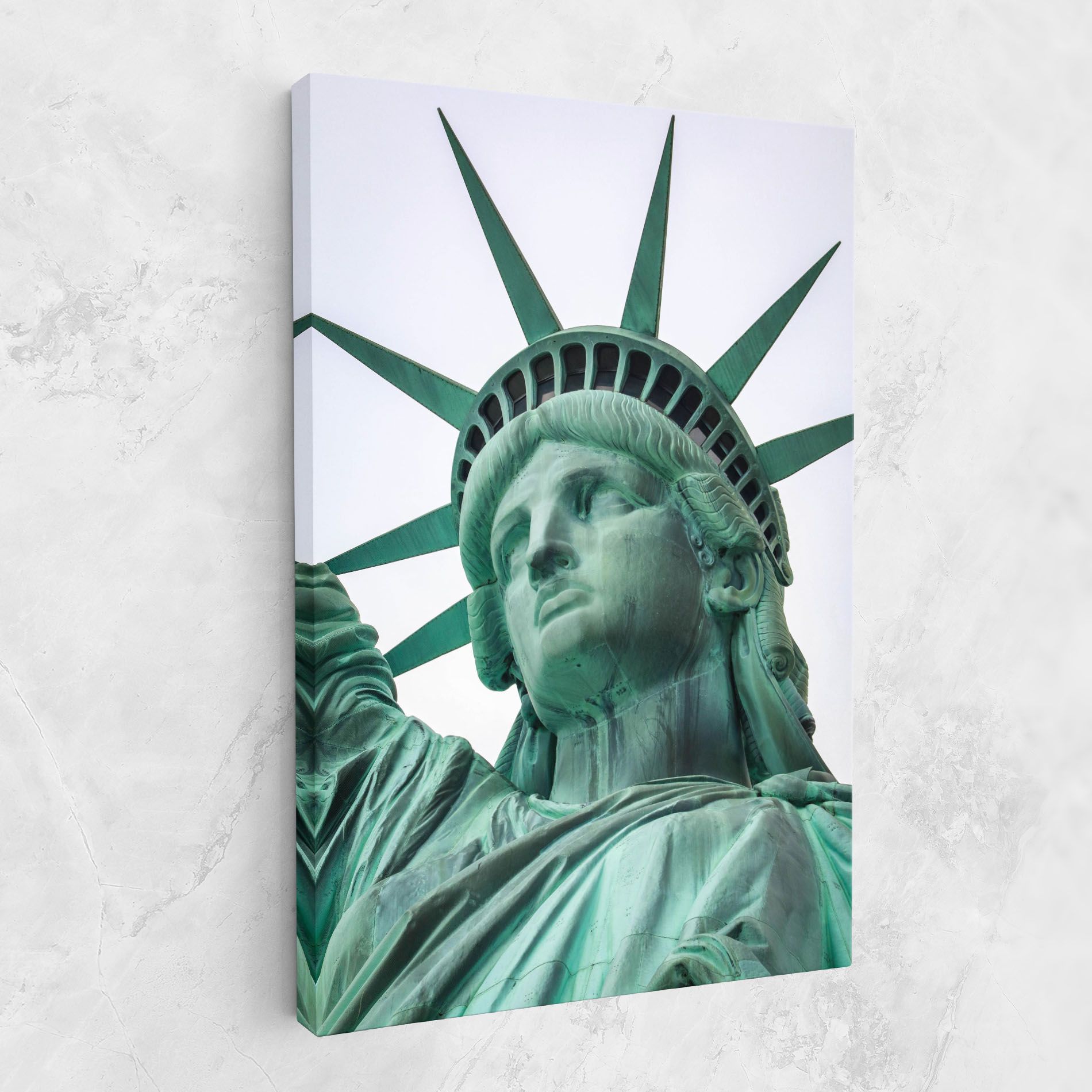 Statue Of Liberty Head mockup 1