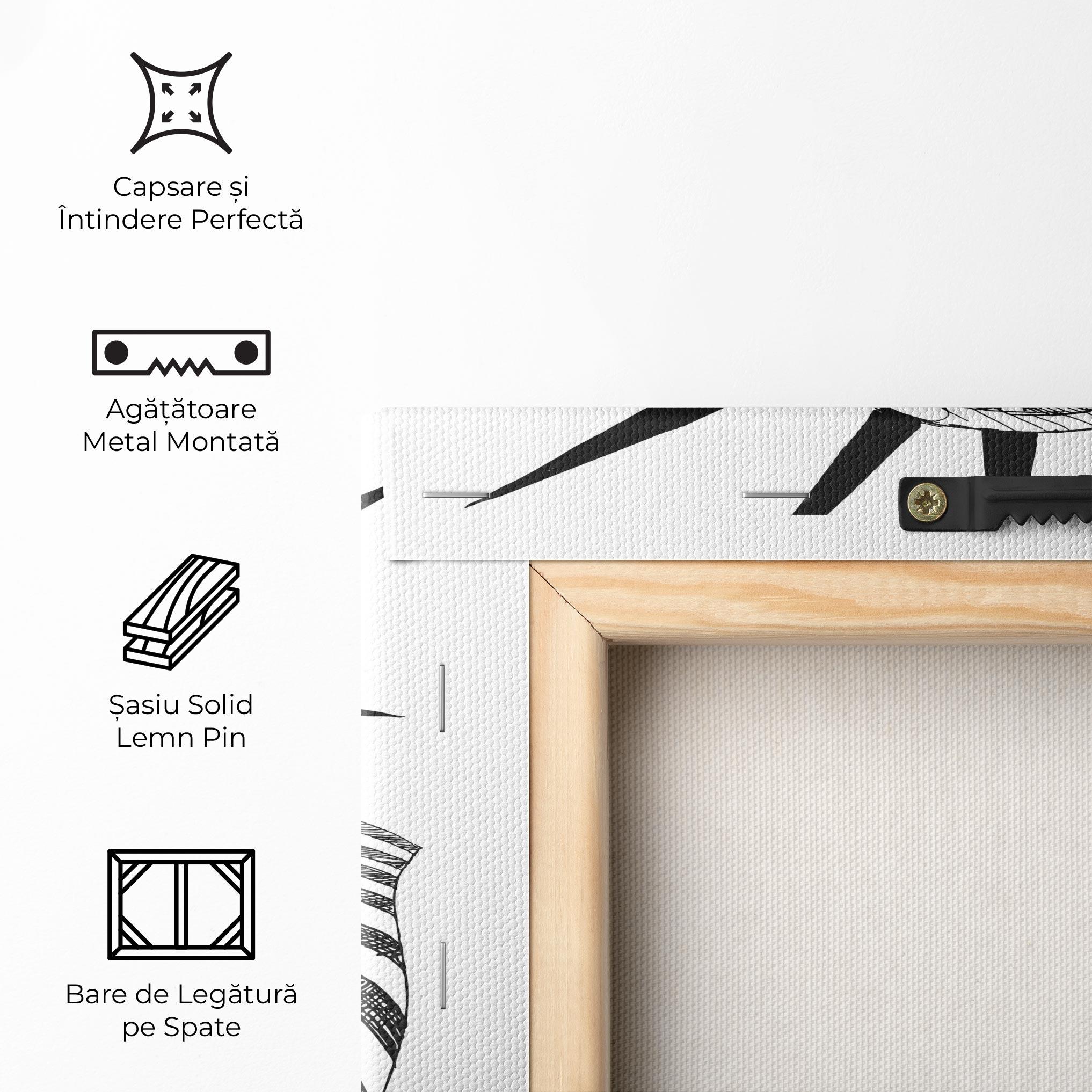 Tablou Canvas Head Of Liberty Statue mockup 5