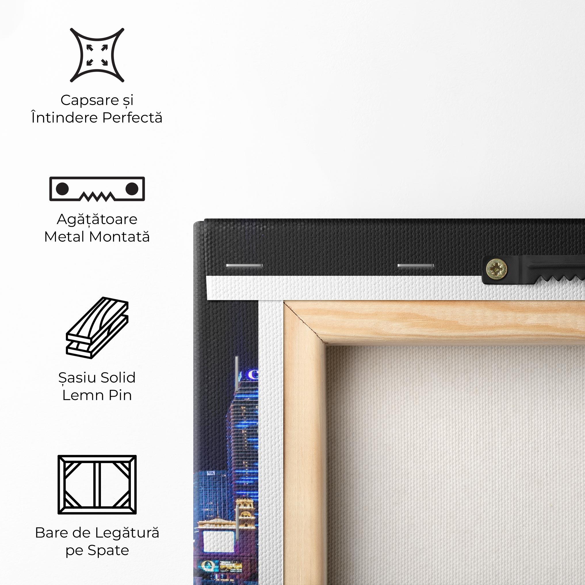 Tablou Canvas Las Vegas Night mockup 5