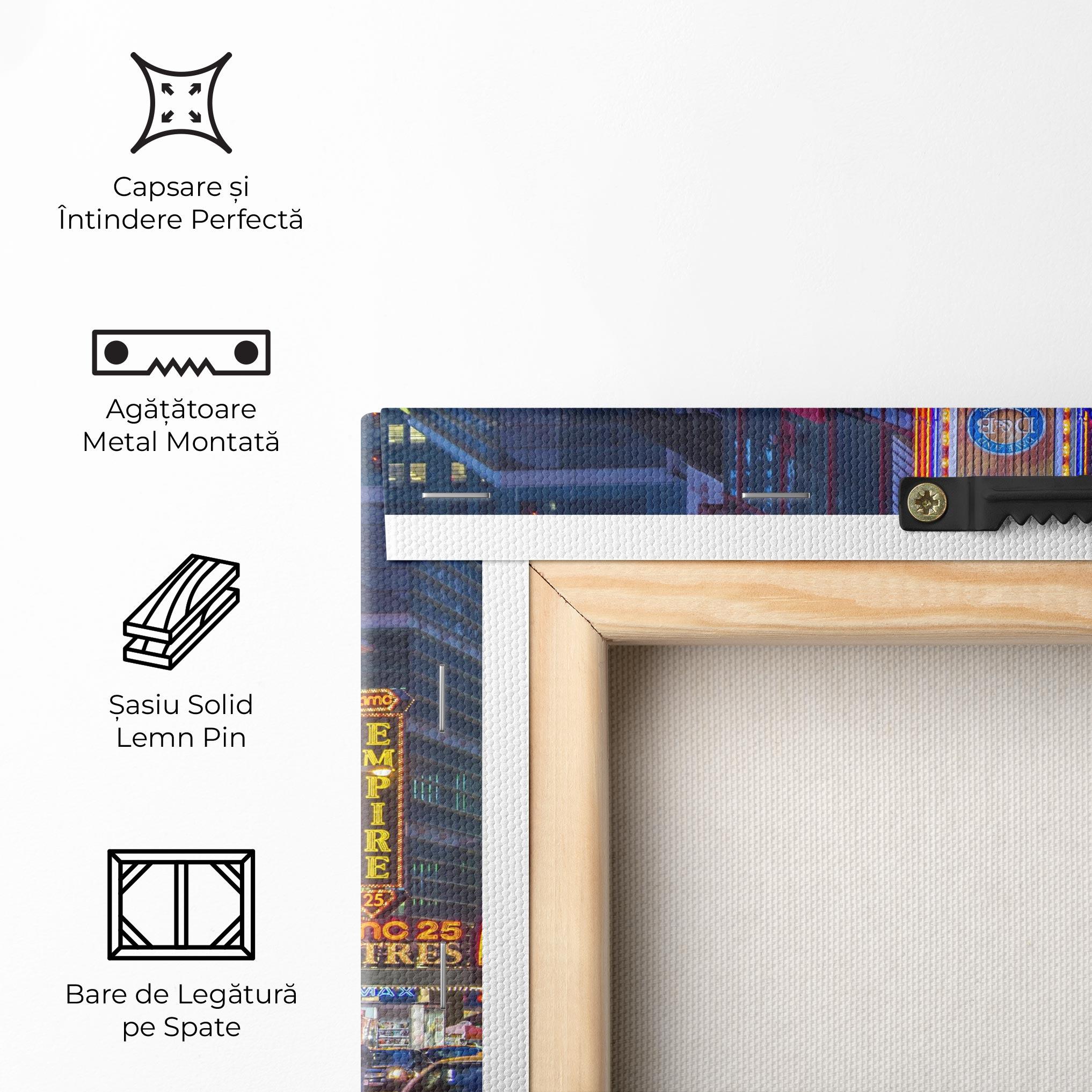 Tablou Canvas New York Lights mockup 5