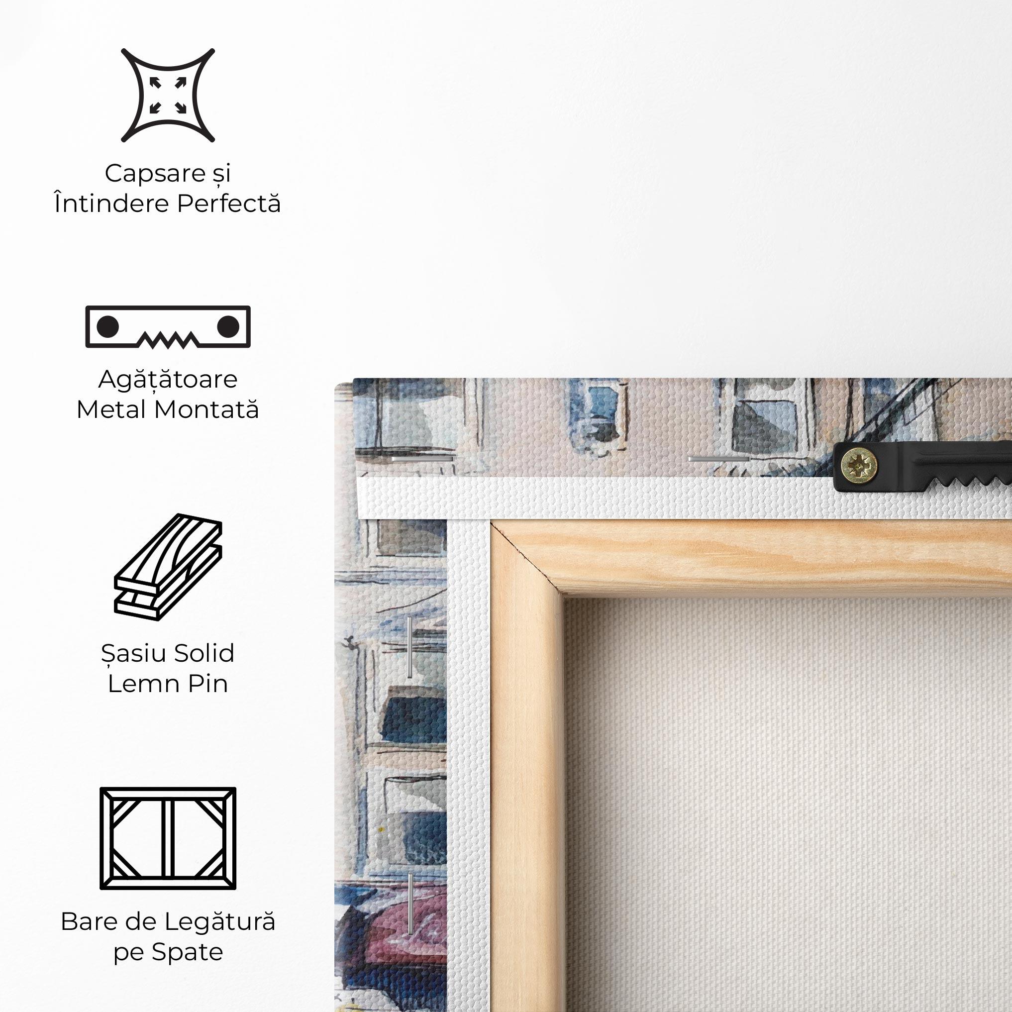 Tablou Canvas Newyork Taxi mockup 5