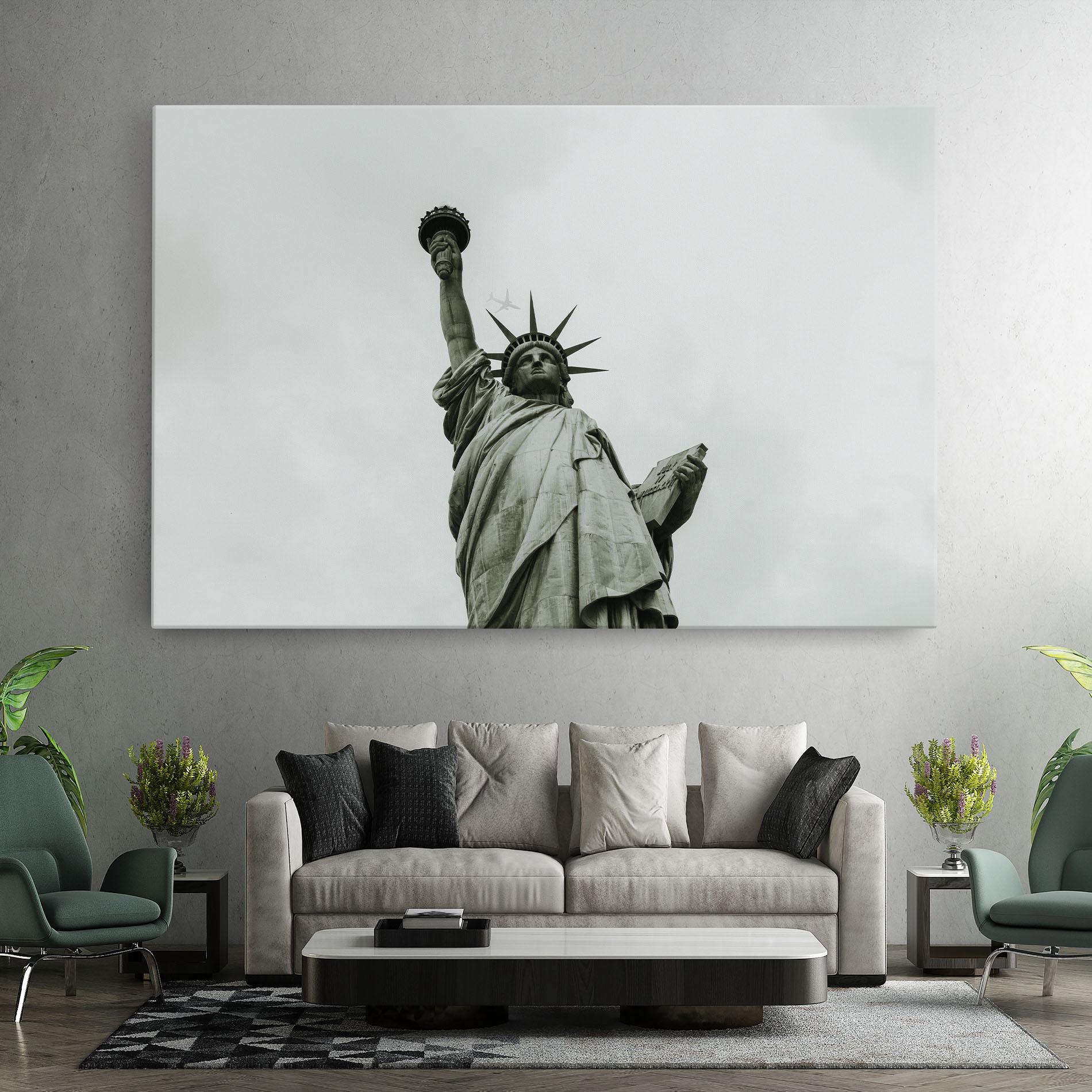 Tablou Canvas Liberty Statue Day mockup 7