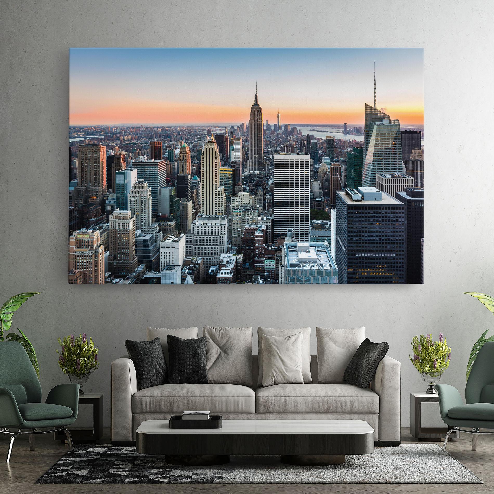 Tablou Canvas New York Skyline mockup 7