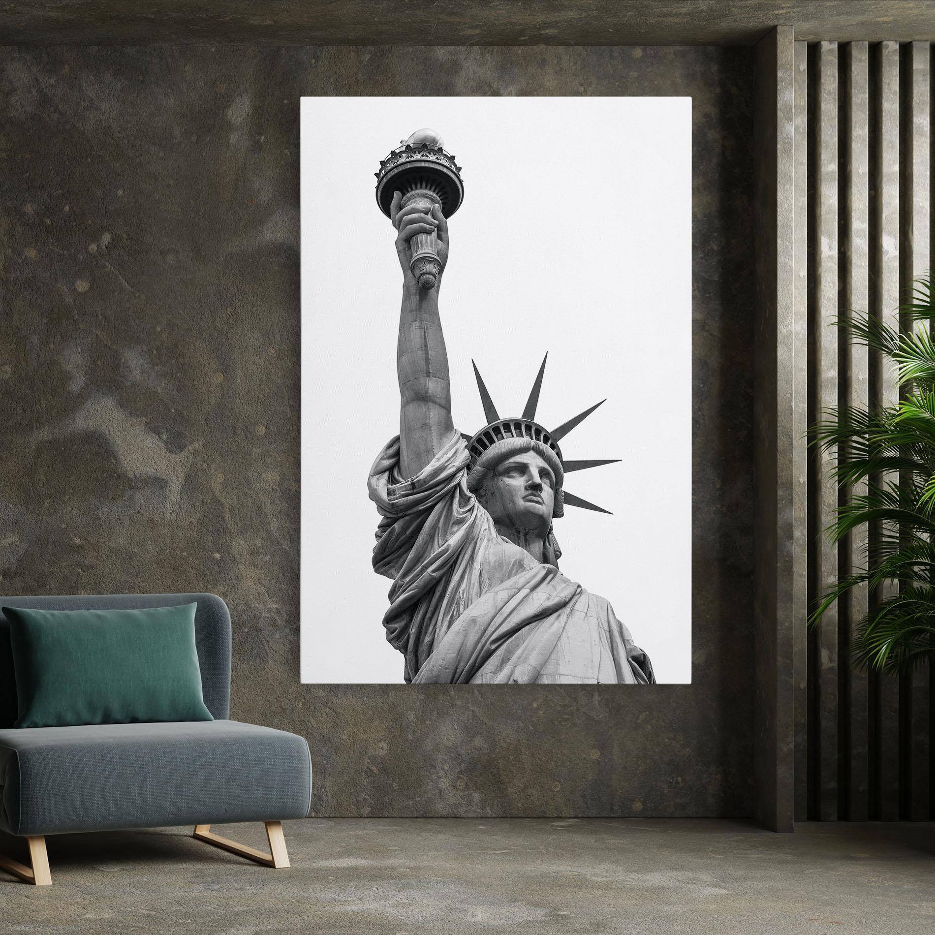 Tablou Canvas Liberty Statue mockup 7