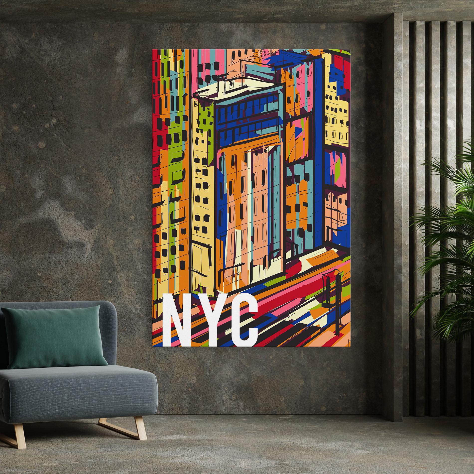 Tablou Canvas New York City Art mockup 7