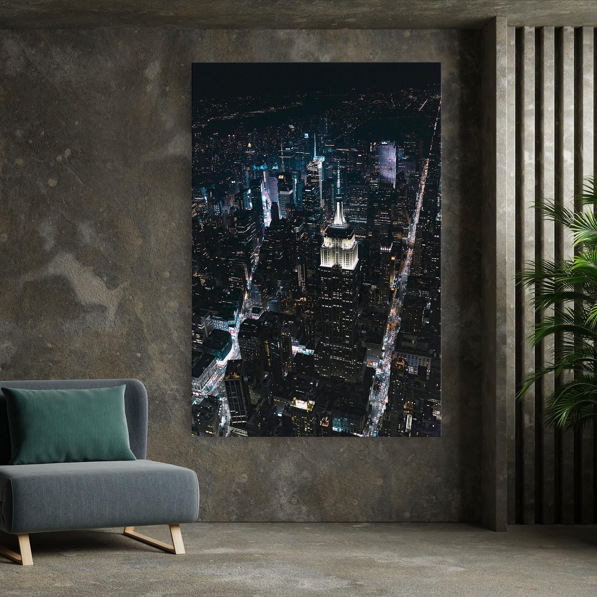 Tablou Canvas Night Landscape mockup 7