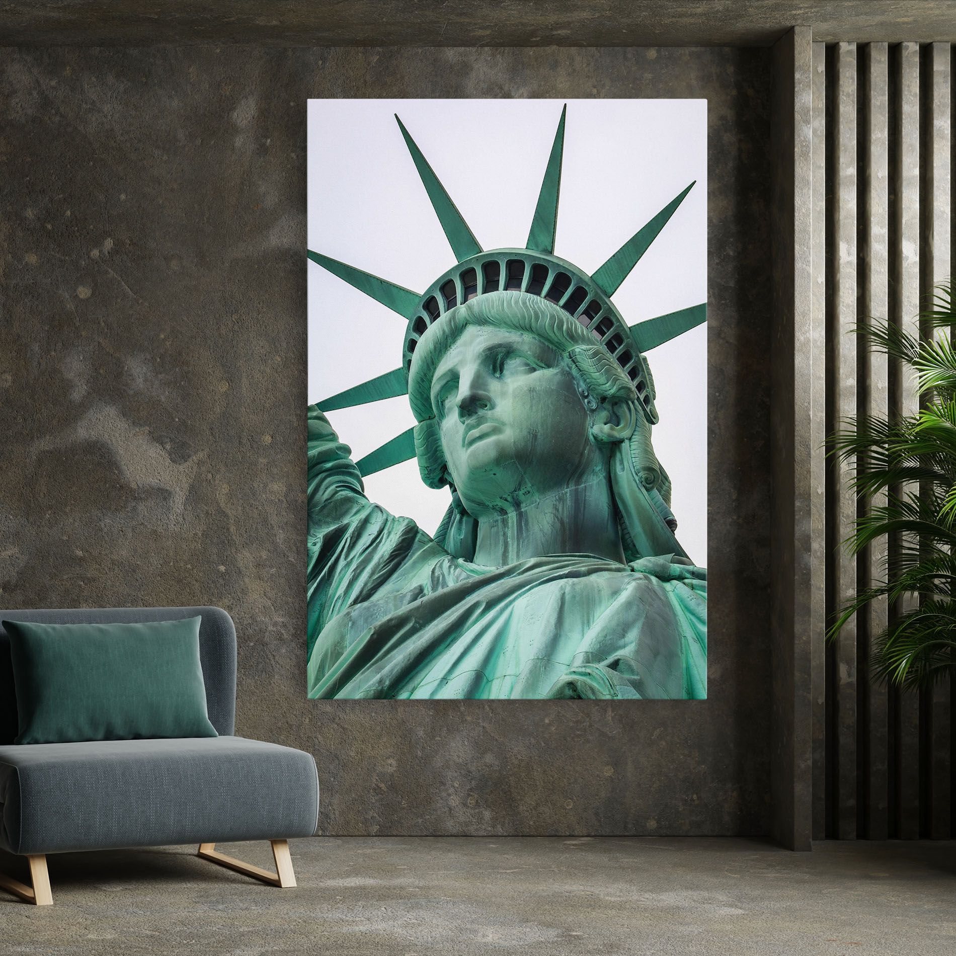 Statue Of Liberty Head mockup 7