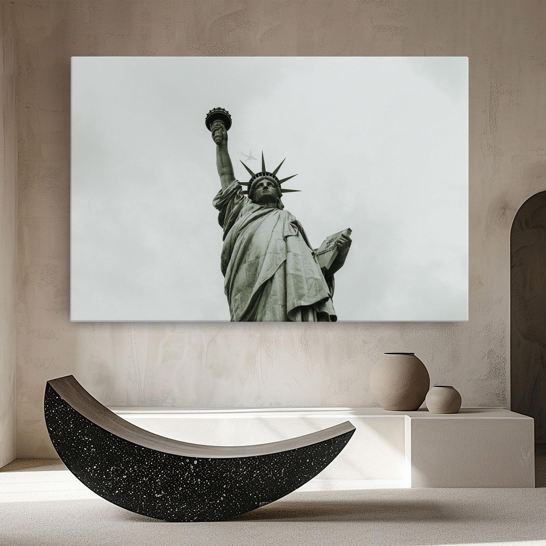 Tablou Canvas Liberty Statue Day mockup 8