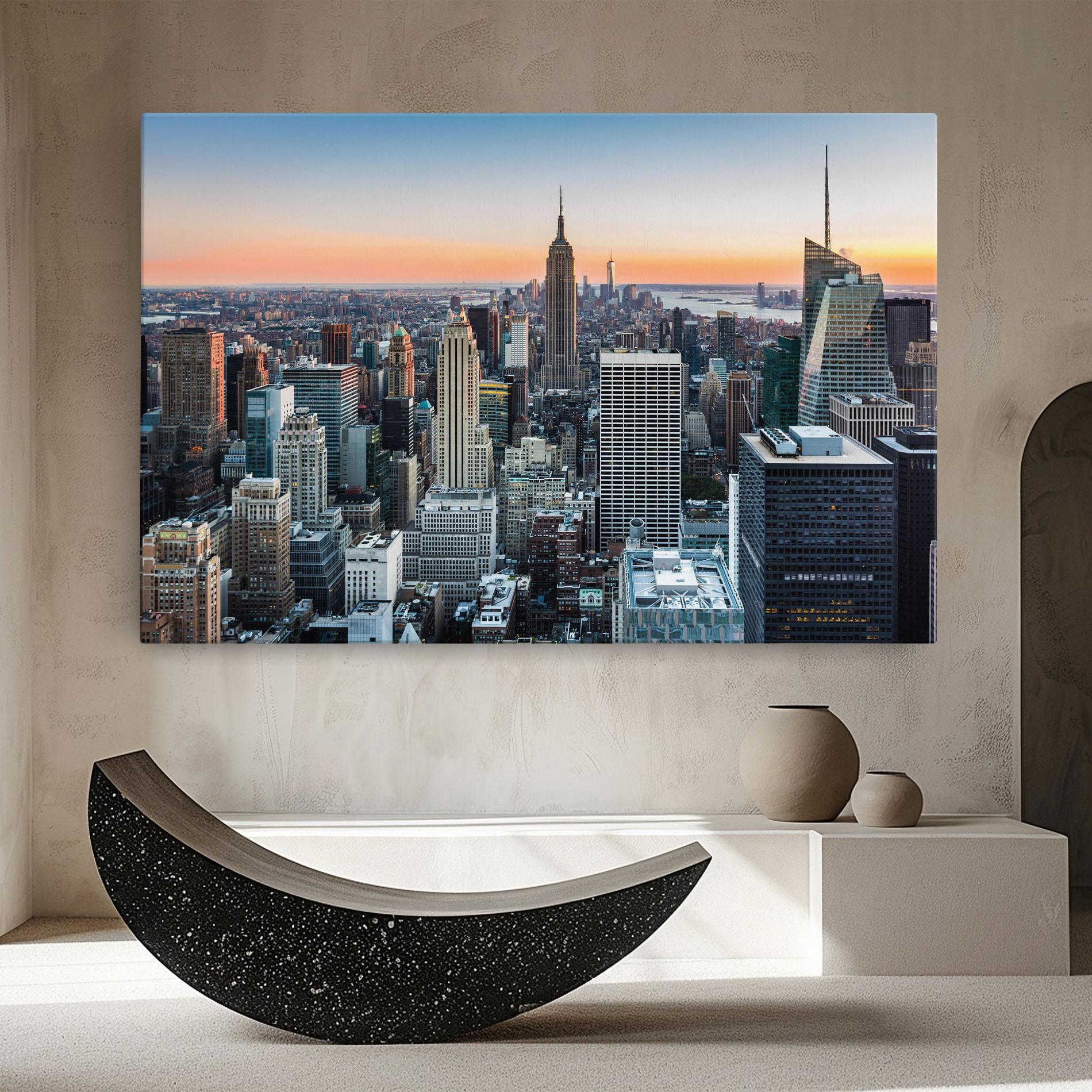Tablou Canvas New York Skyline mockup 8